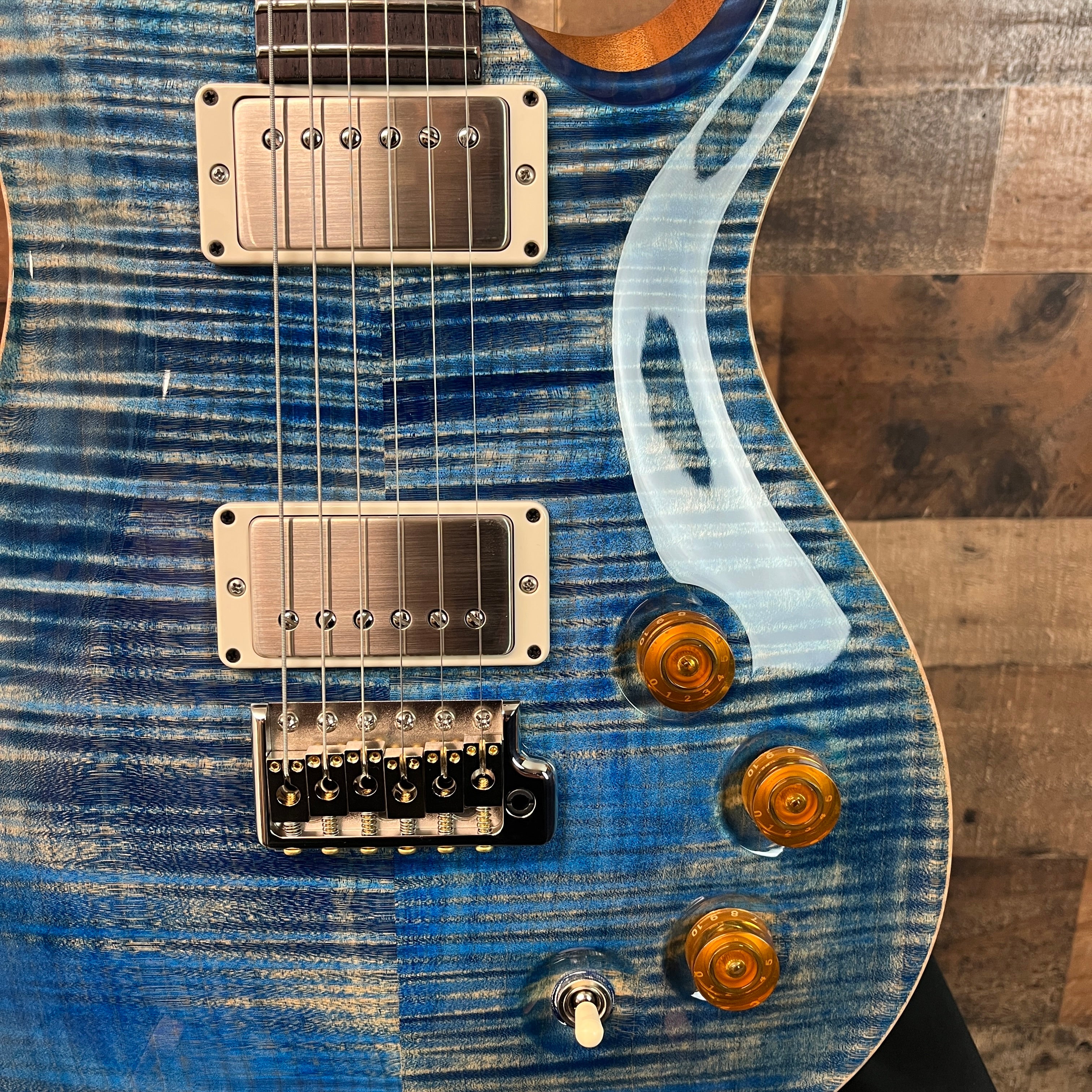 PRS DGT 10-Top Electric Guitar with Bird Inlays - Faded Blue Jean, Bird Inlays, 894