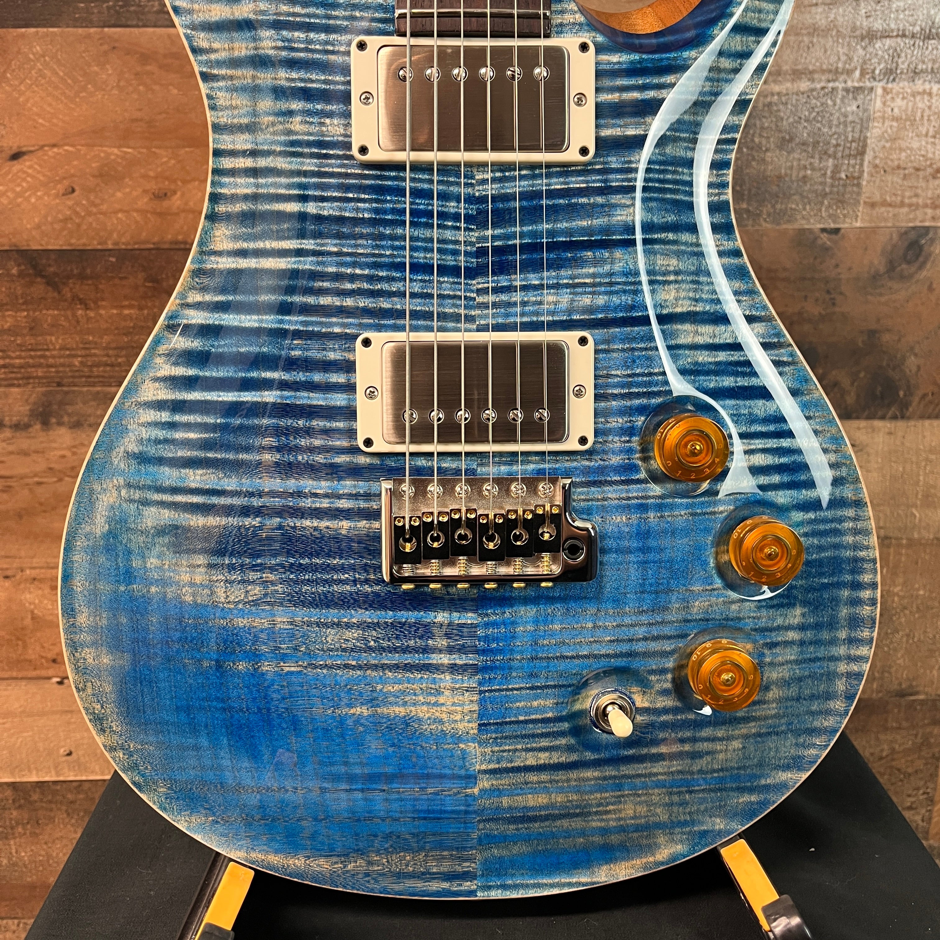 PRS DGT 10-Top Electric Guitar with Bird Inlays - Faded Blue Jean, Bird Inlays, 894
