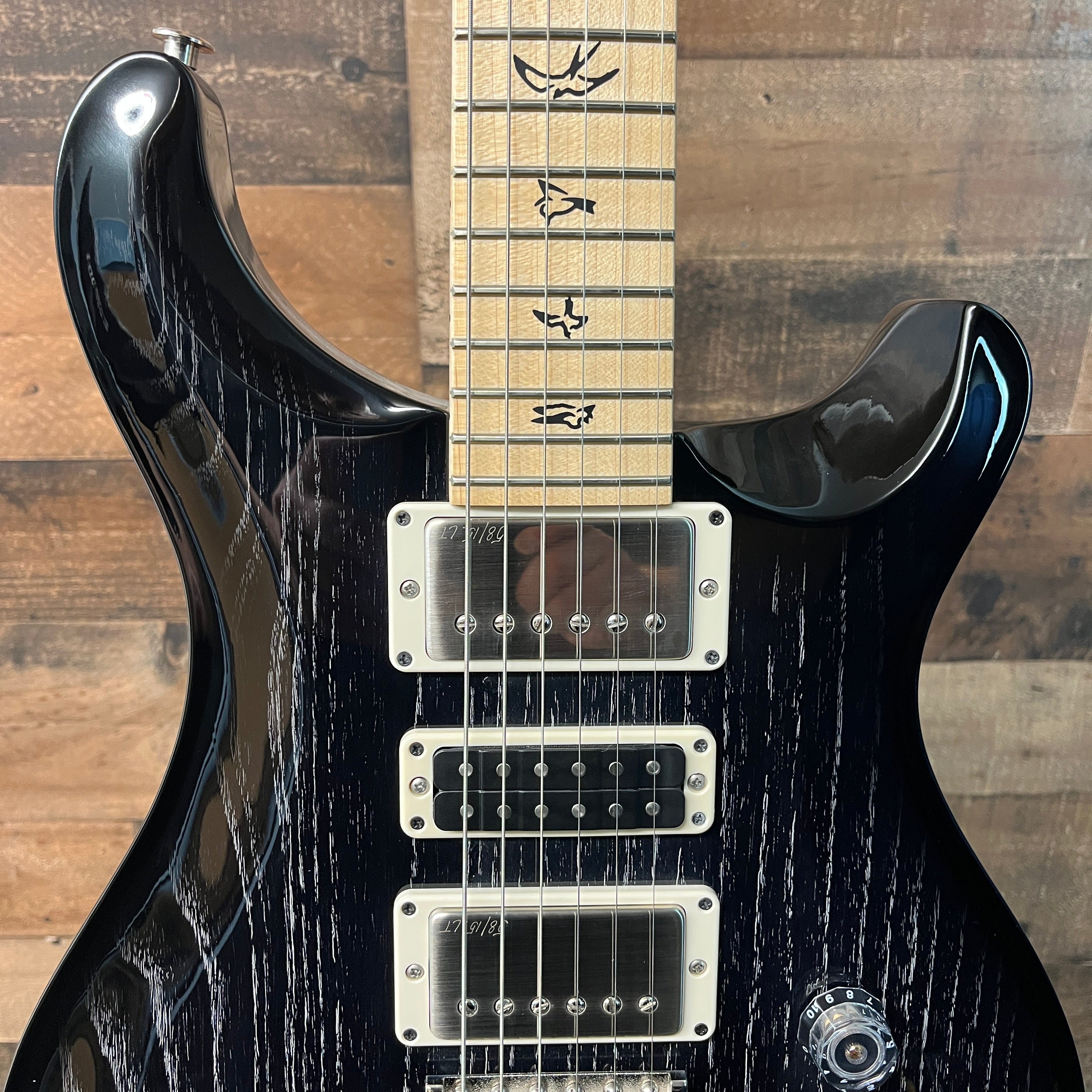 PRS Swamp Ash Special Electric Guitar - Black Doghair Smokeburst, 901