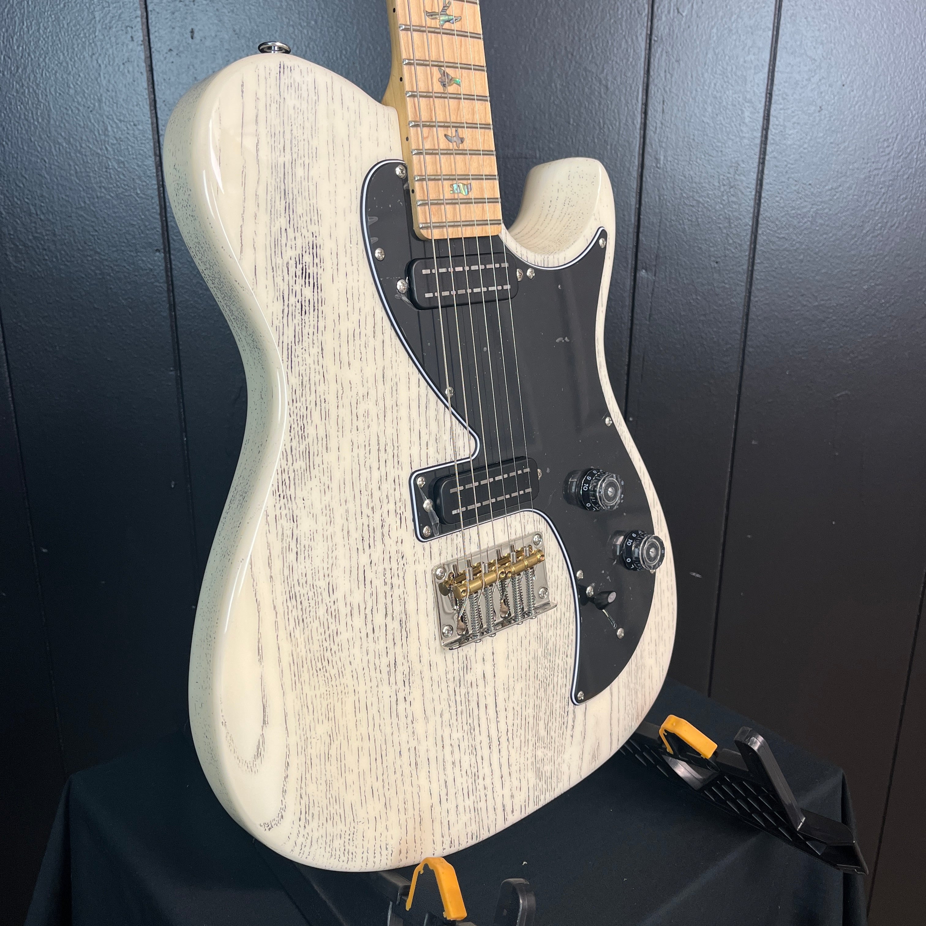 PRS SE NF 53 Electric Guitar, White Doghair, Gig Bag, 066