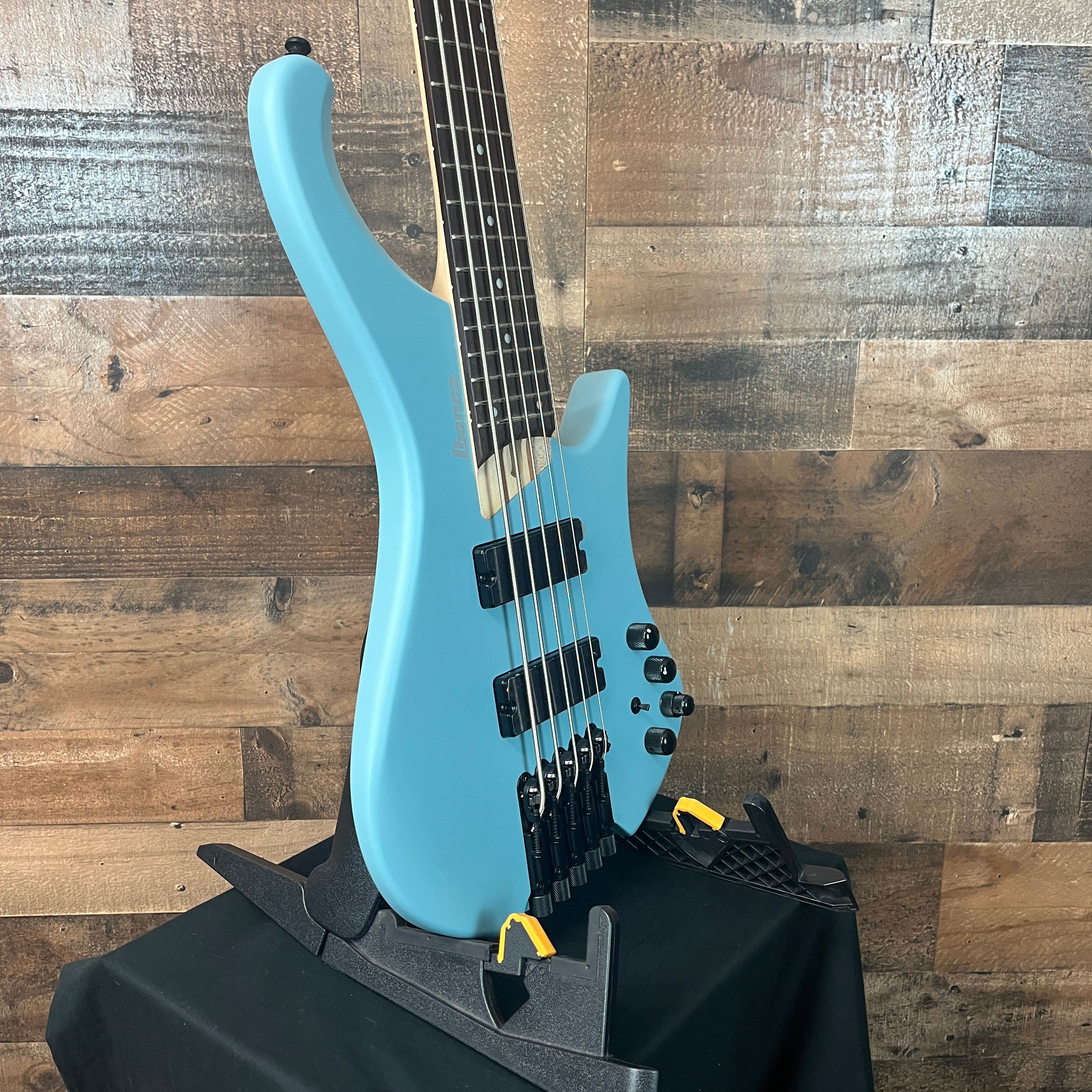 Ibanez Bass Workshop EHB605 5-string Electric Bass Guitar, Purist Blue Matte, 939
