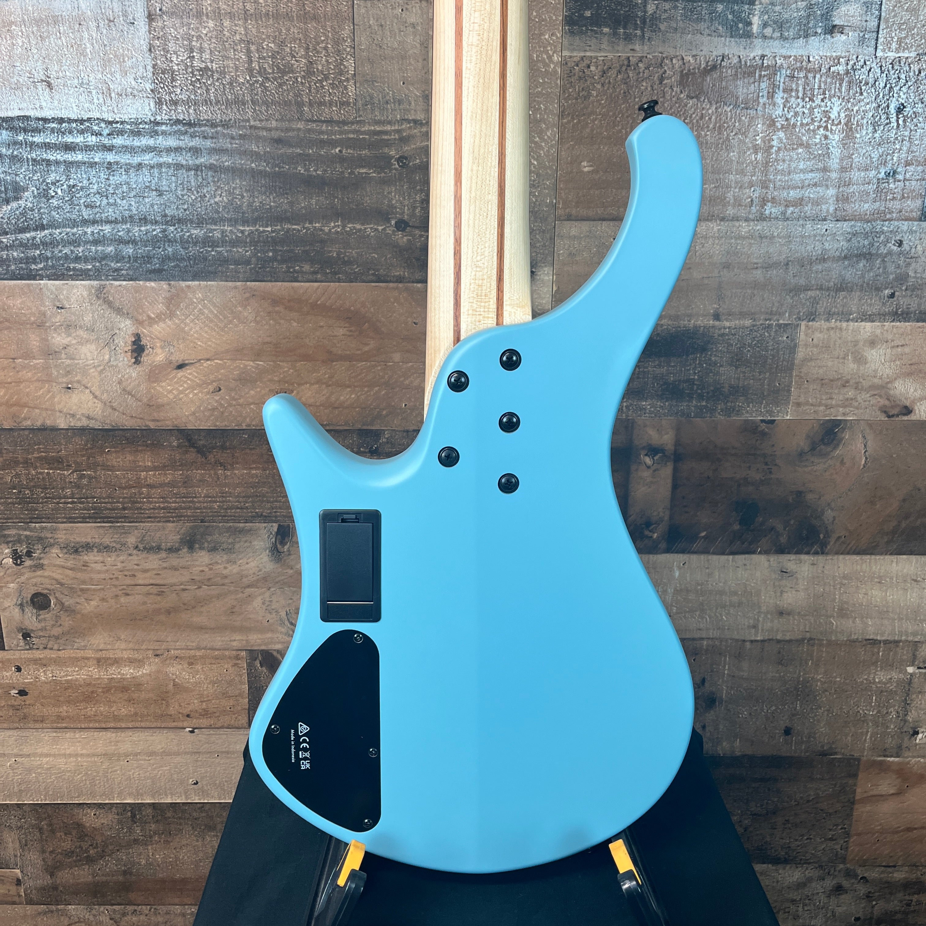 Ibanez Bass Workshop EHB605 5-string Electric Bass Guitar, Purist Blue Matte, 939