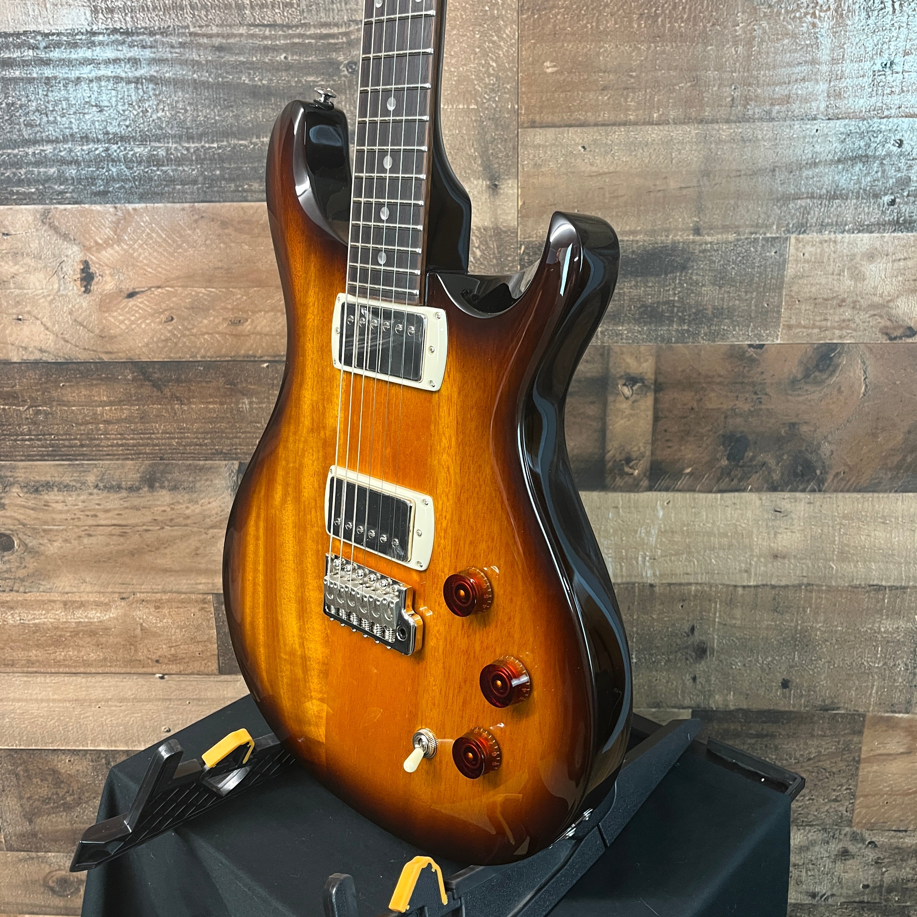 PRS SE DGT David Grissom Electric Guitar - McCarty Tobacco Sunburst, gig bag, 602