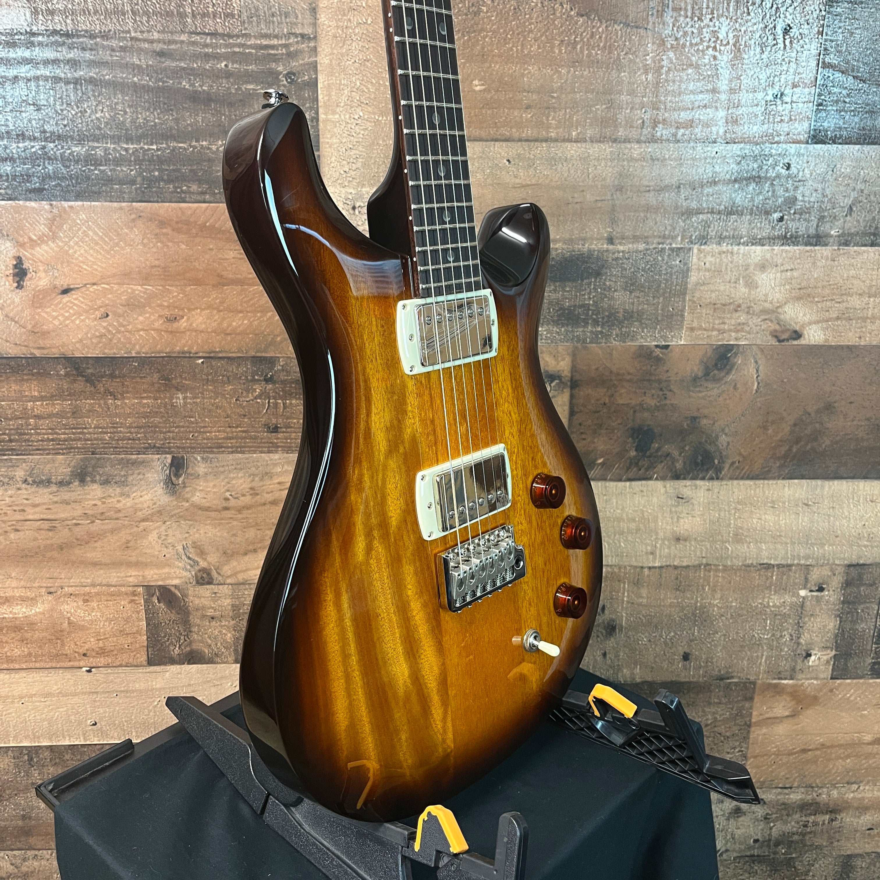 PRS SE DGT David Grissom Electric Guitar - McCarty Tobacco Sunburst, gig bag, 602