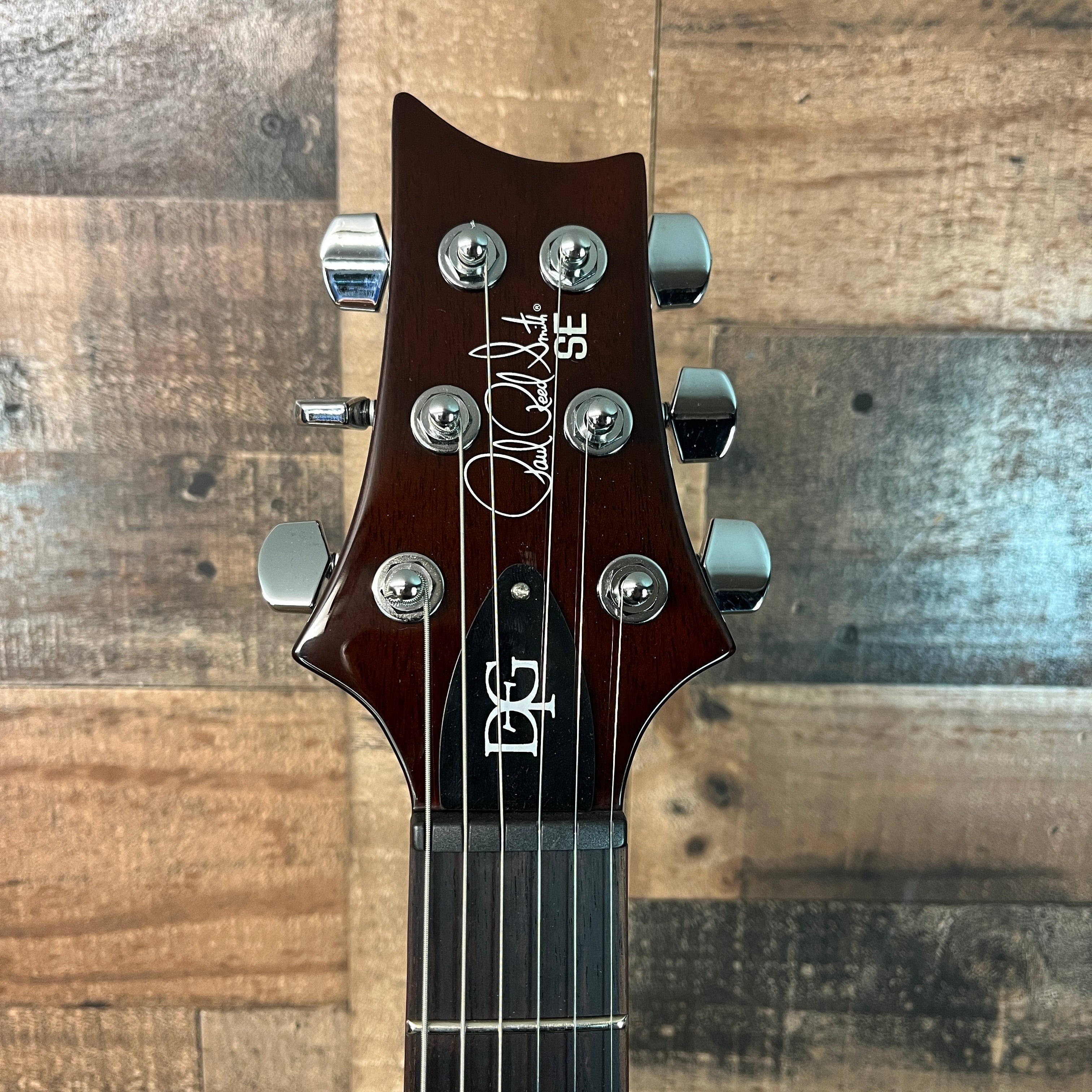PRS SE DGT David Grissom Electric Guitar - McCarty Tobacco Sunburst, gig bag, 602