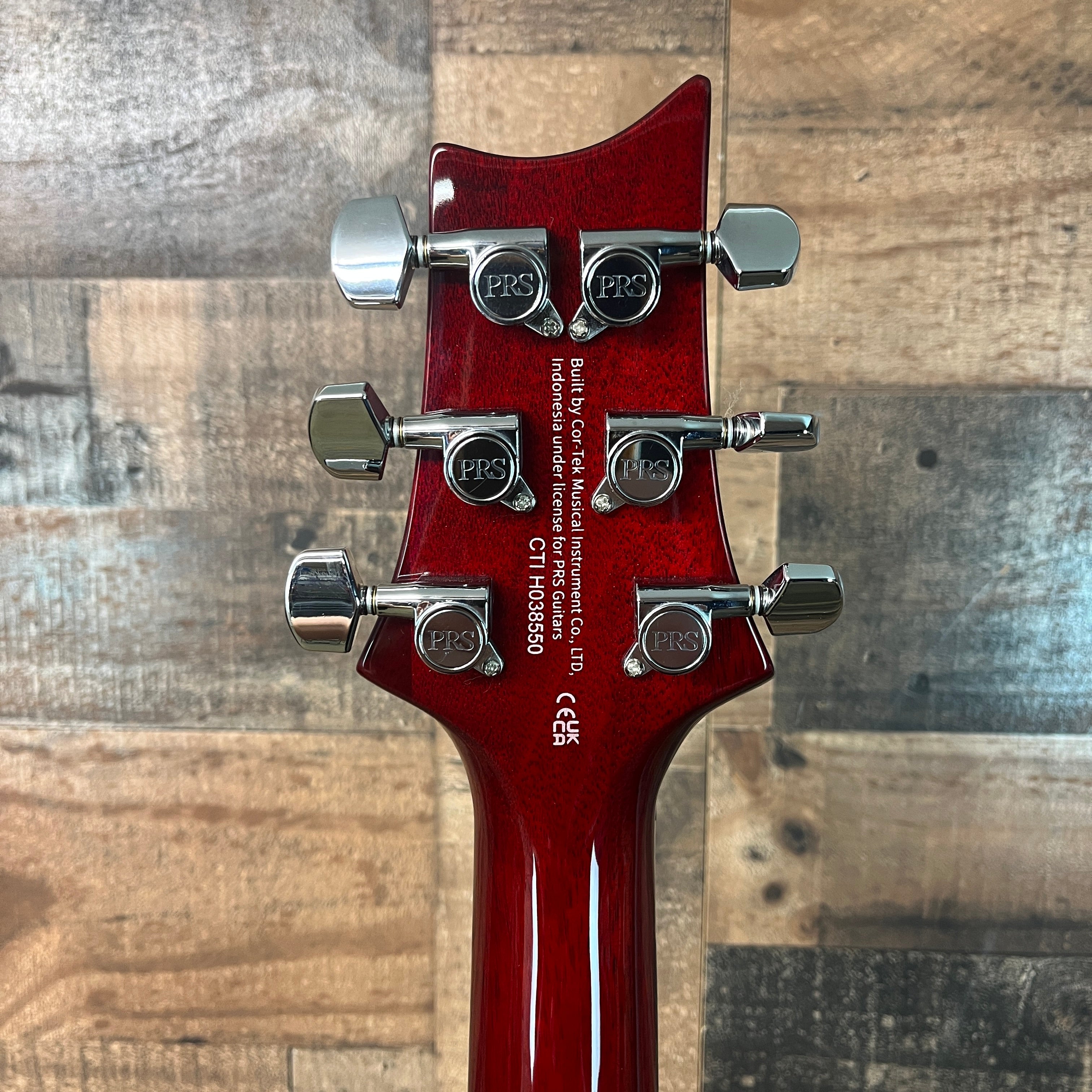 PRS SE DGT David Grissom Electric Guitar, Vintage Cherry, Gig Bag, 550