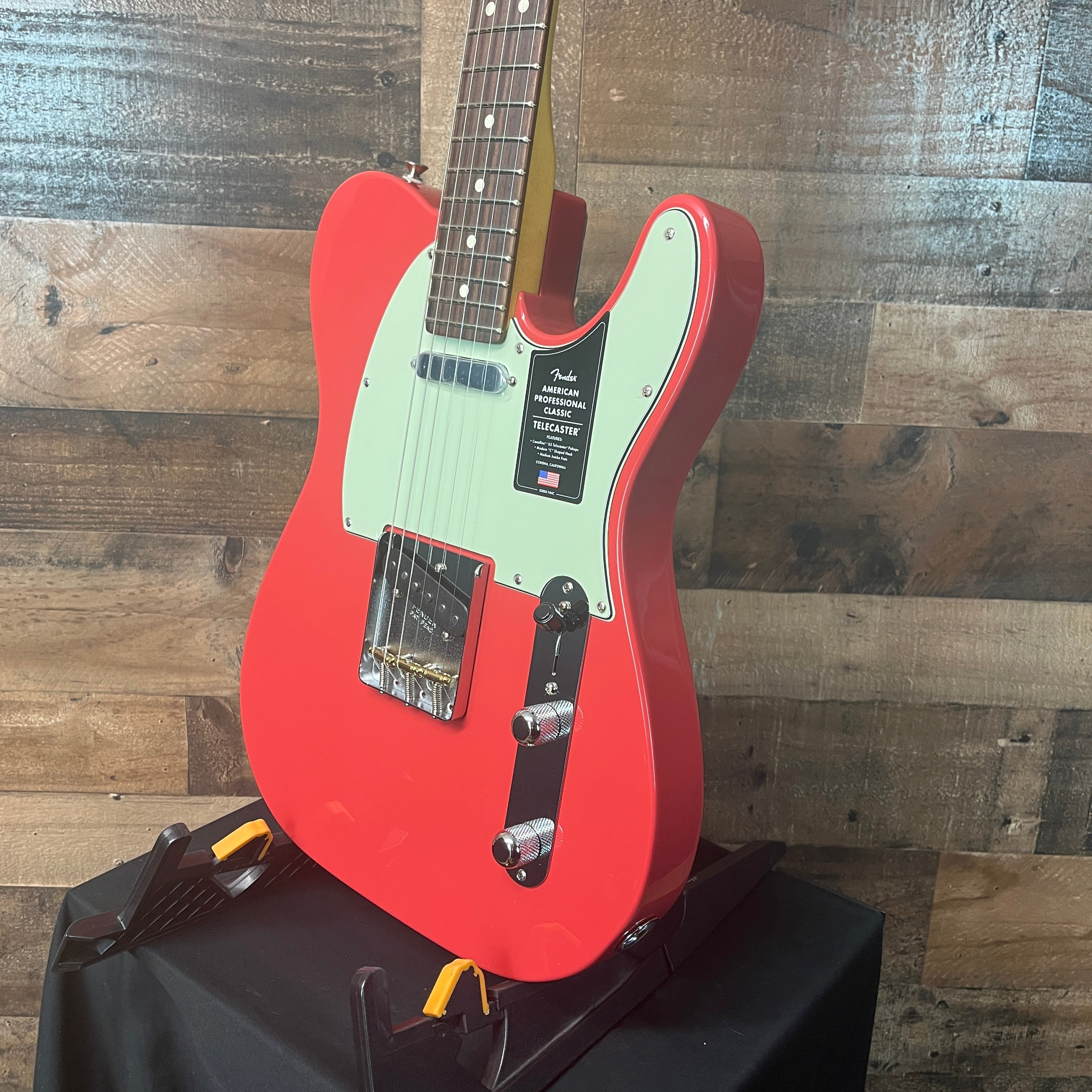 Fender American Professional Classic Telecaster, Faded Dakota Red, Gig Bag, 417
