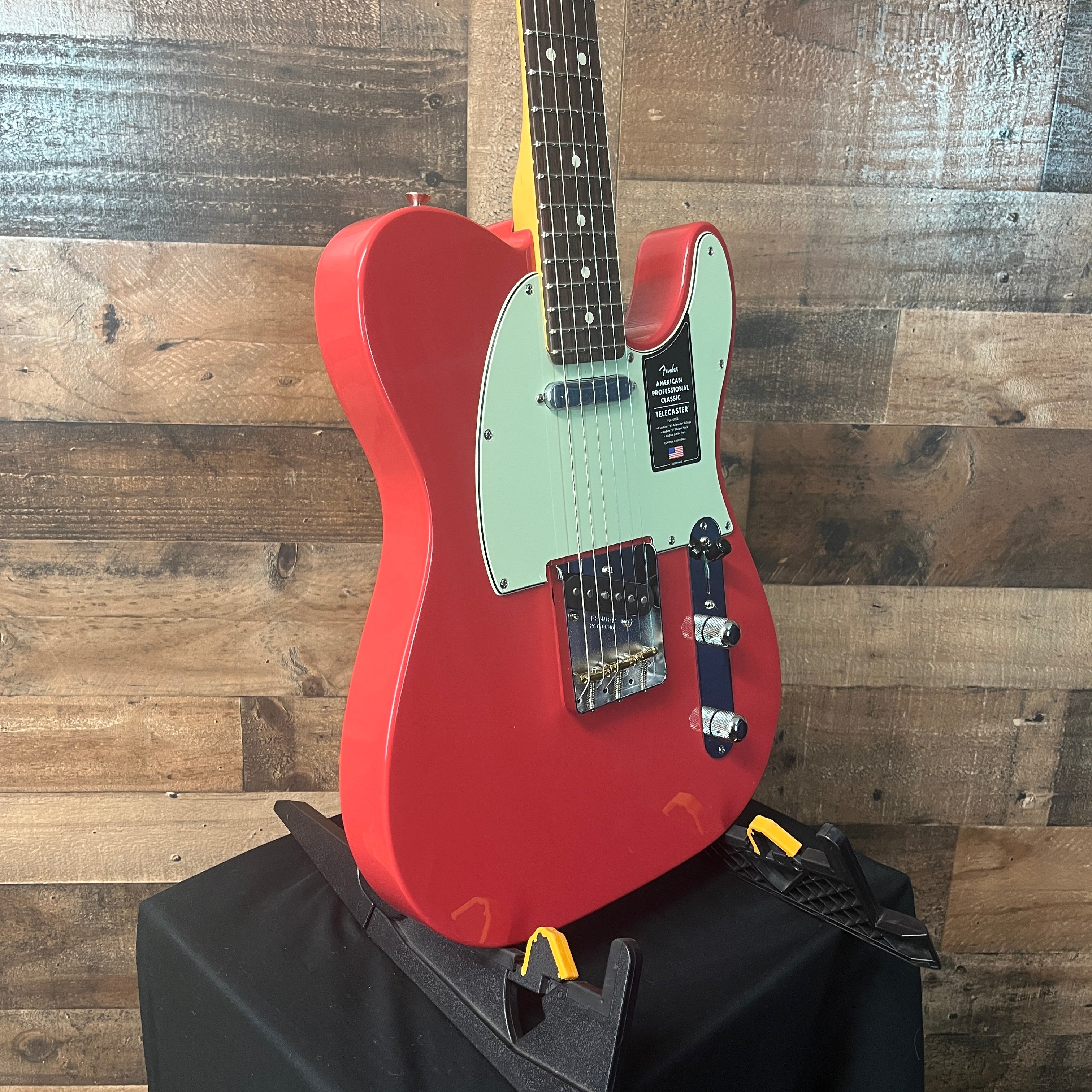 Fender American Professional Classic Telecaster, Faded Dakota Red, Gig Bag, 417