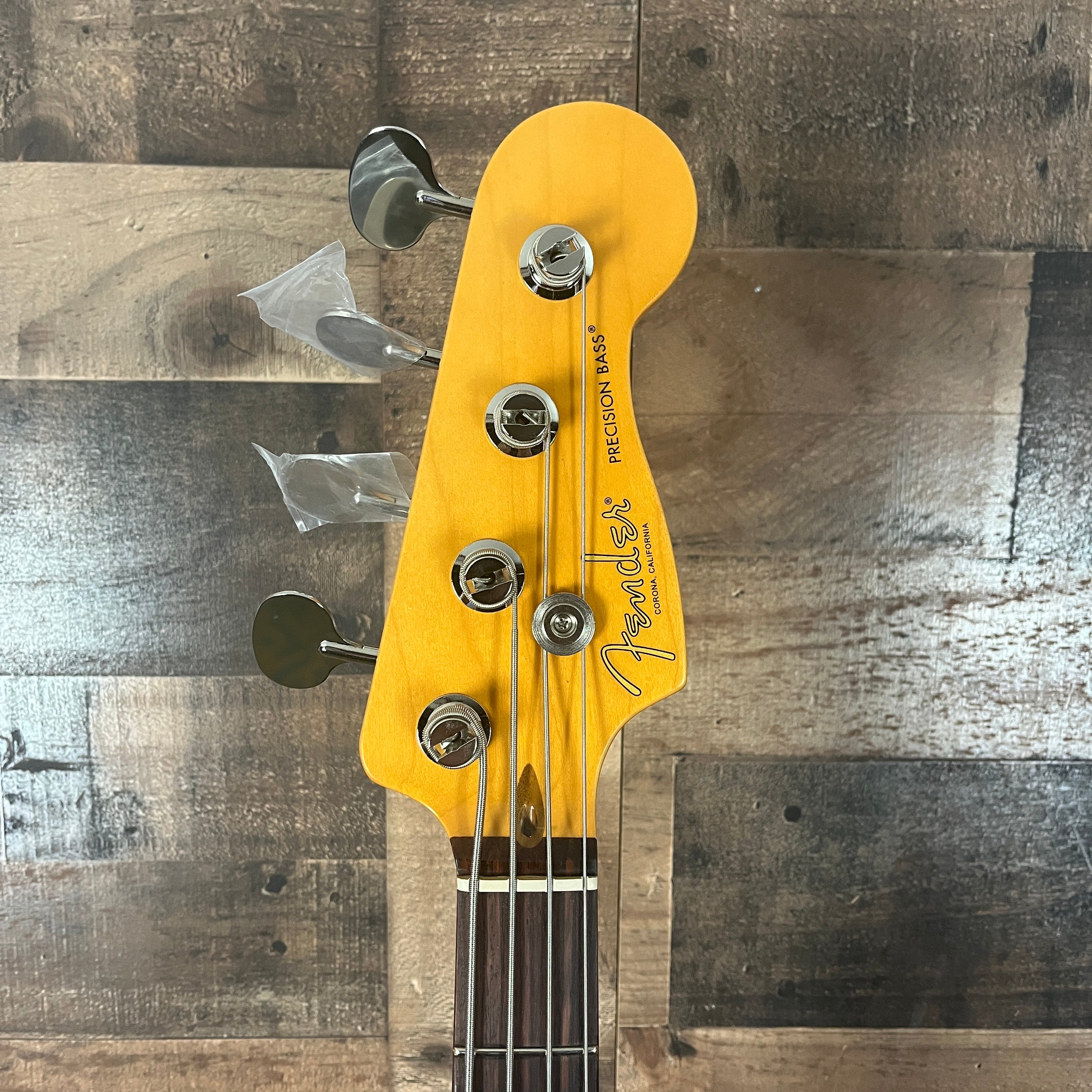 Fender American Professional Classic Precision Bass, Faded Sherwood Green Metallic, Gig Bag, 882