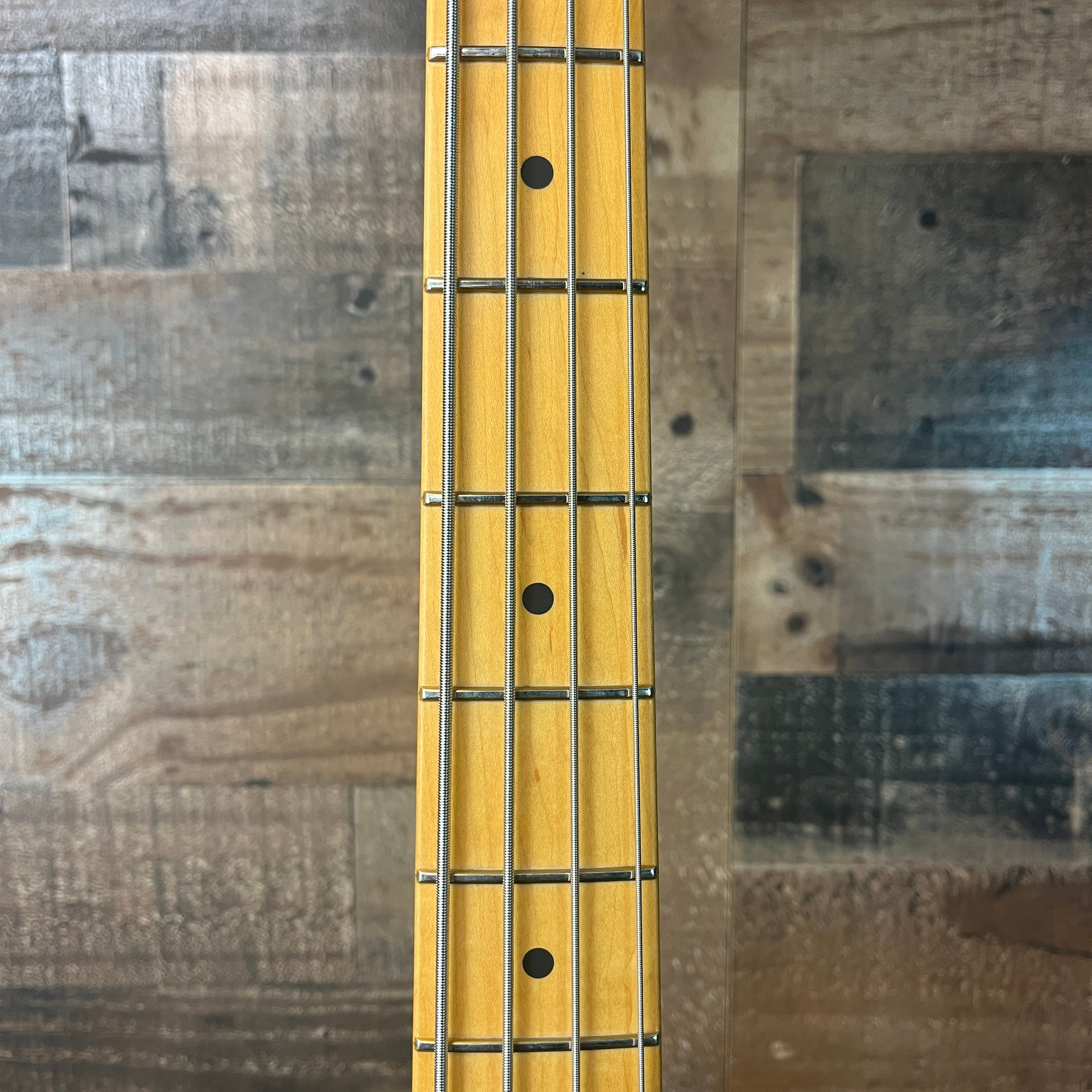 Fender American Professional Classic Jazz Bass, Faded Dakota Red, Gig Bag, 835