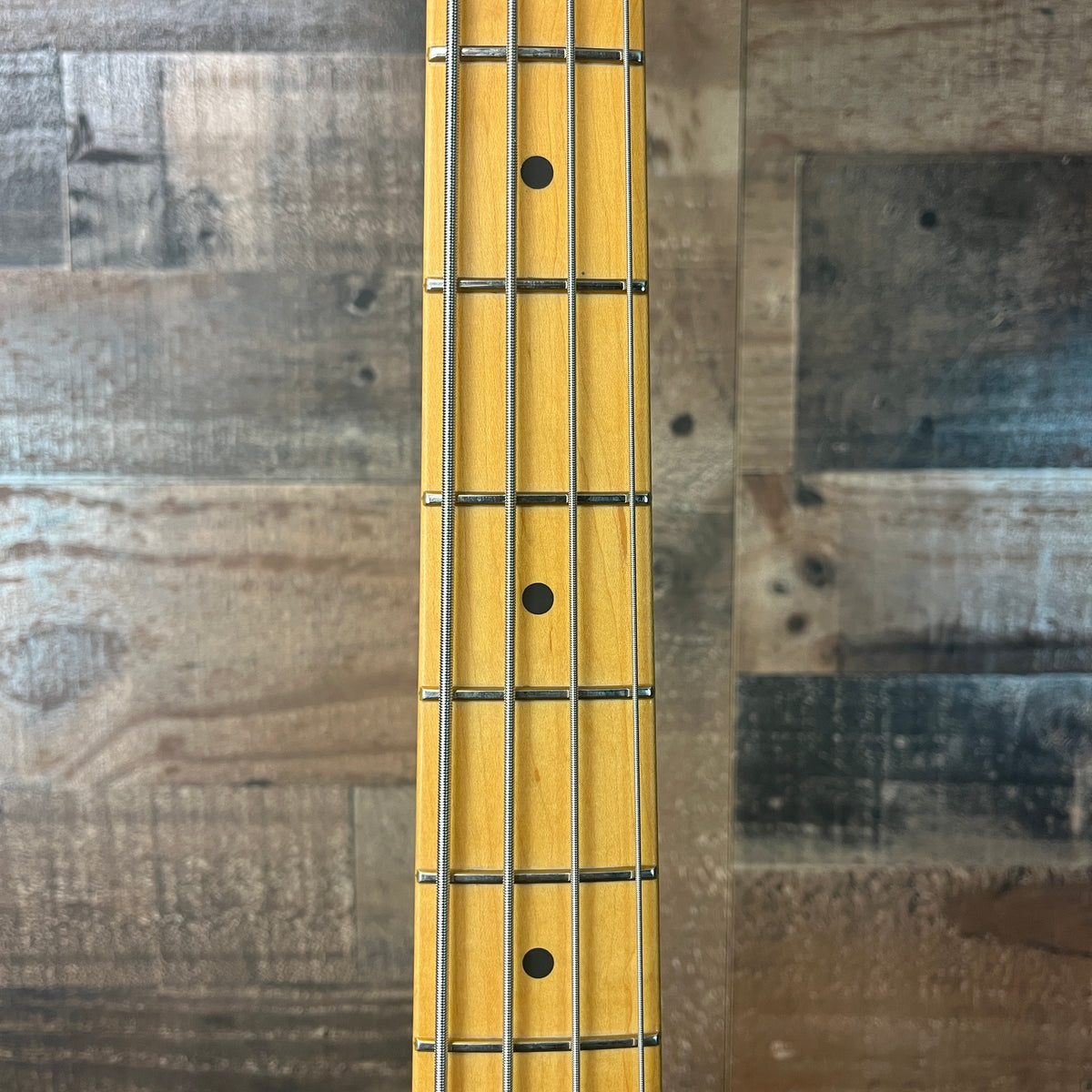 Fender American Professional Classic Jazz Bass, Faded Dakota Red