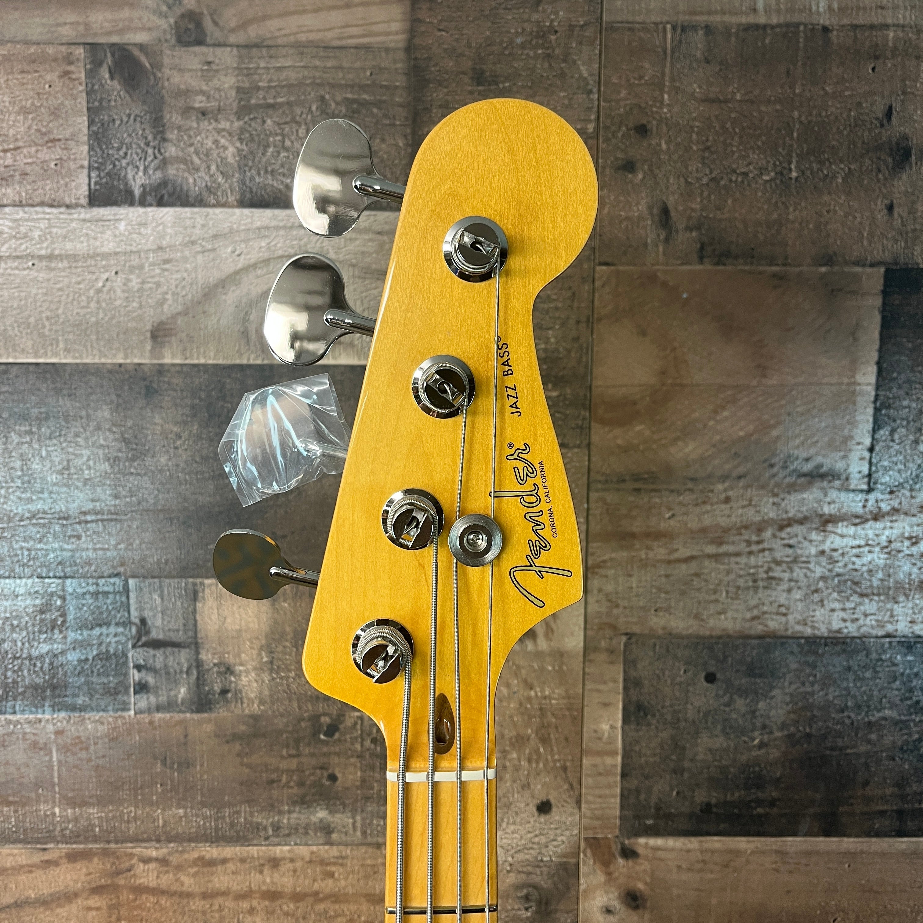 Fender American Professional Classic Jazz Bass, Faded Dakota Red, Gig Bag, 835