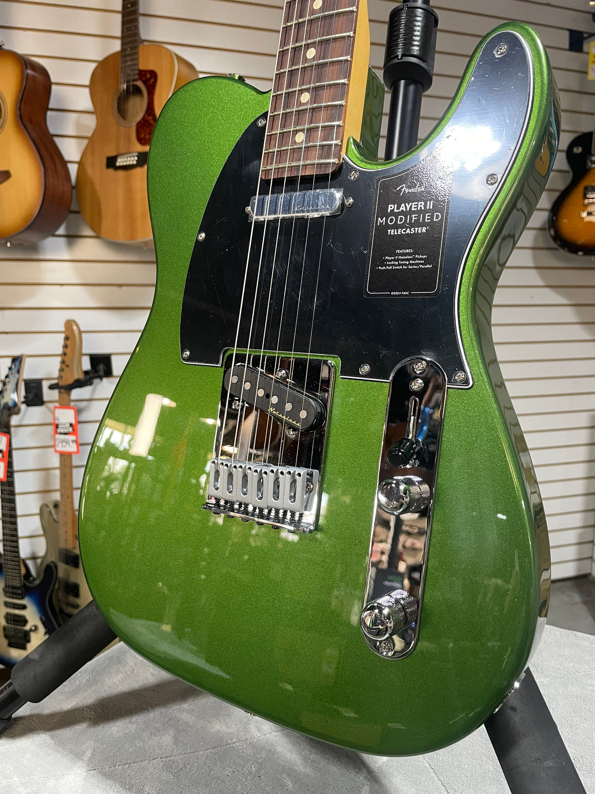 Fender Player II Modified Telecaster Harvest Green Metallic