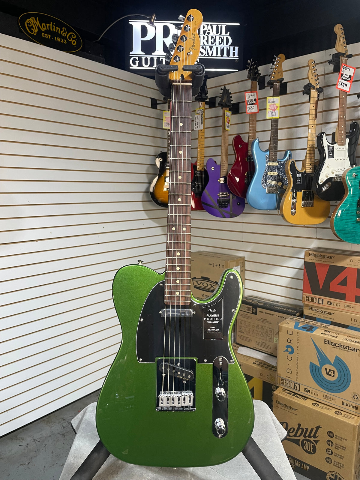 Fender Player II Modified Telecaster Harvest Green Metallic