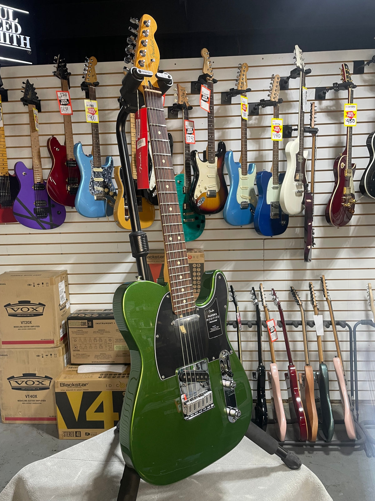 Fender Player II Modified Telecaster Harvest Green Metallic