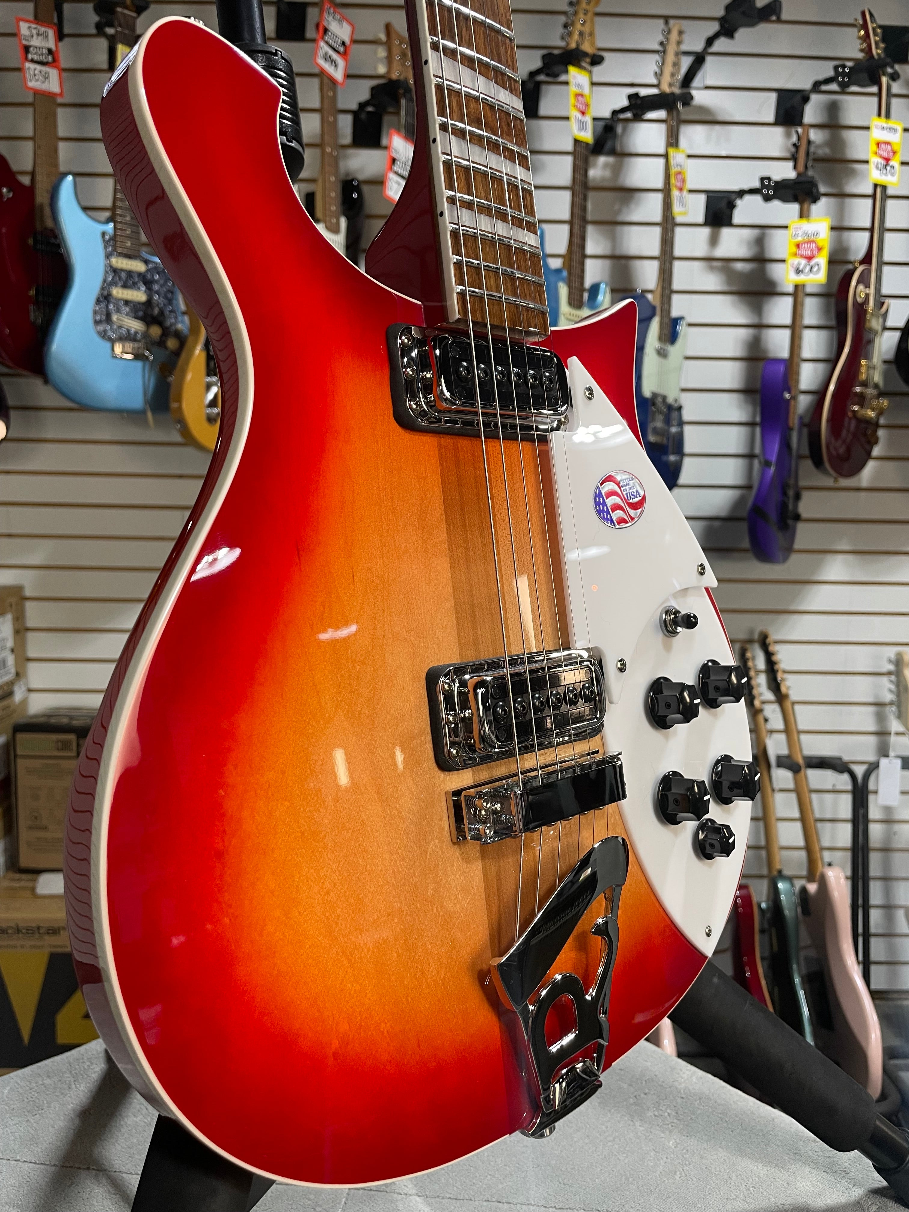 Rickenbacker 620 Electric Guitar - Fireglo w/OHSC #689