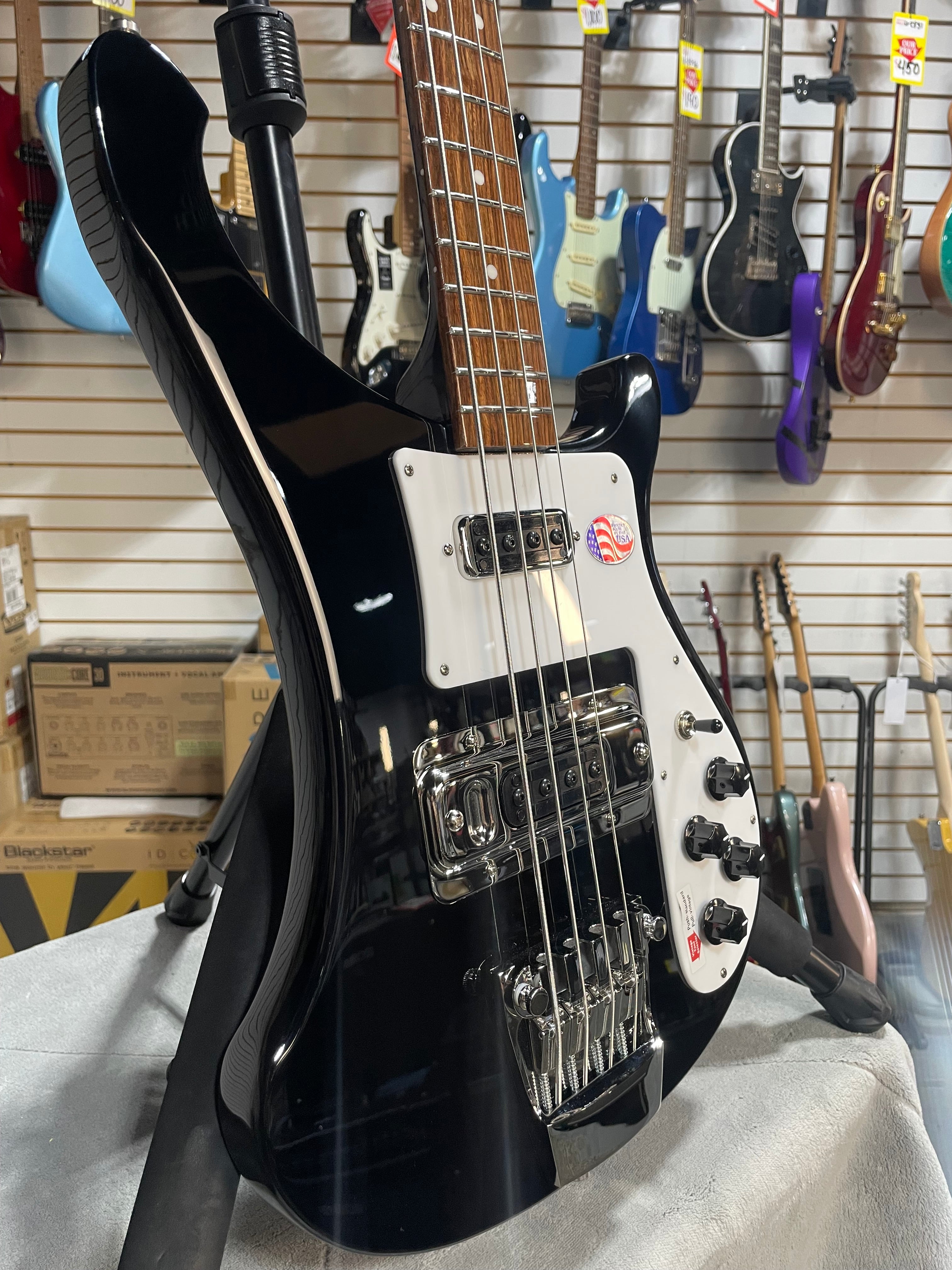 Rickenbacker 4003S Bass Guitar - Jetglo w/OHSC #728