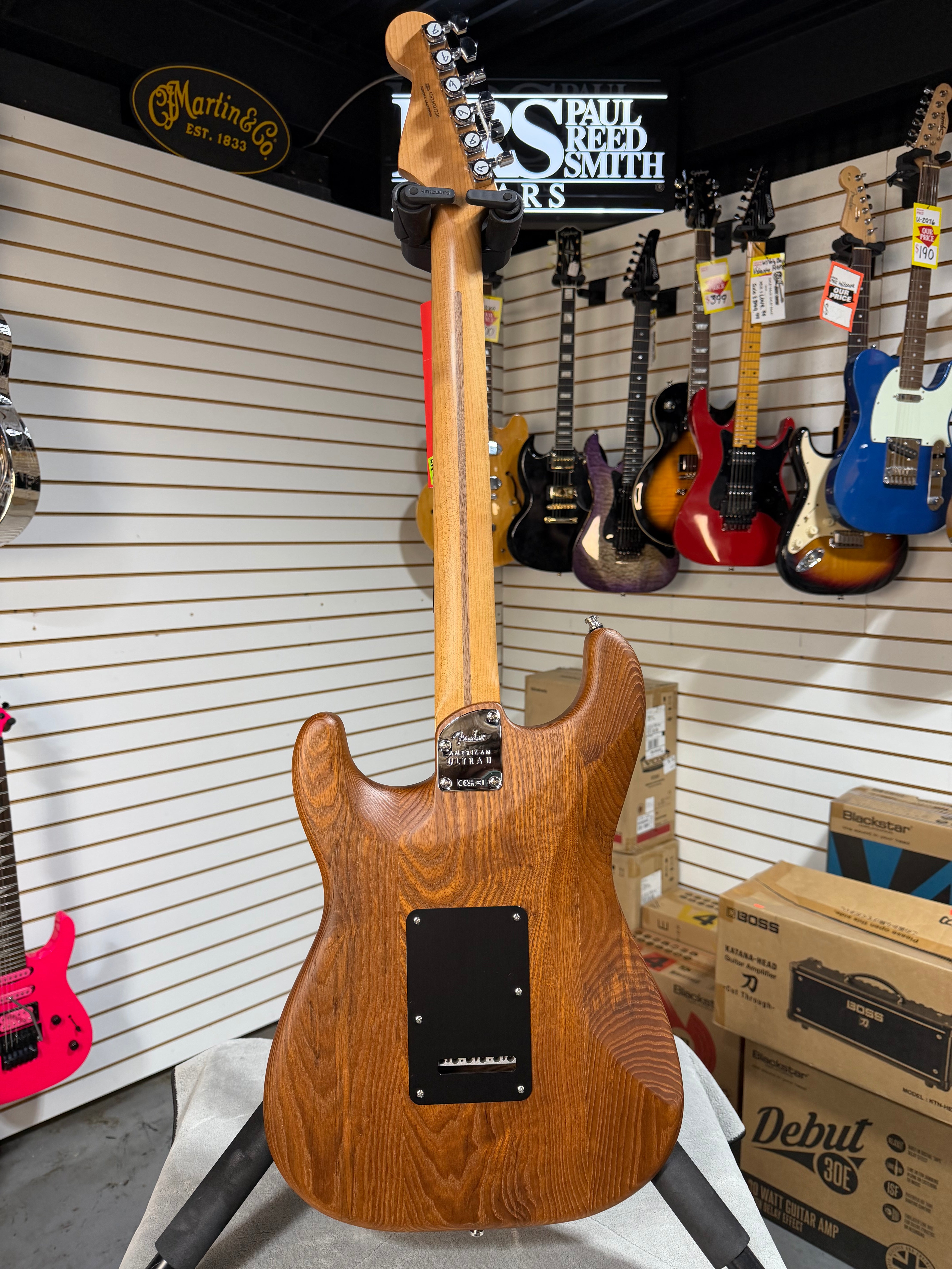 Fender Limited Edition American Ultra II Stratocaster HSS Natural