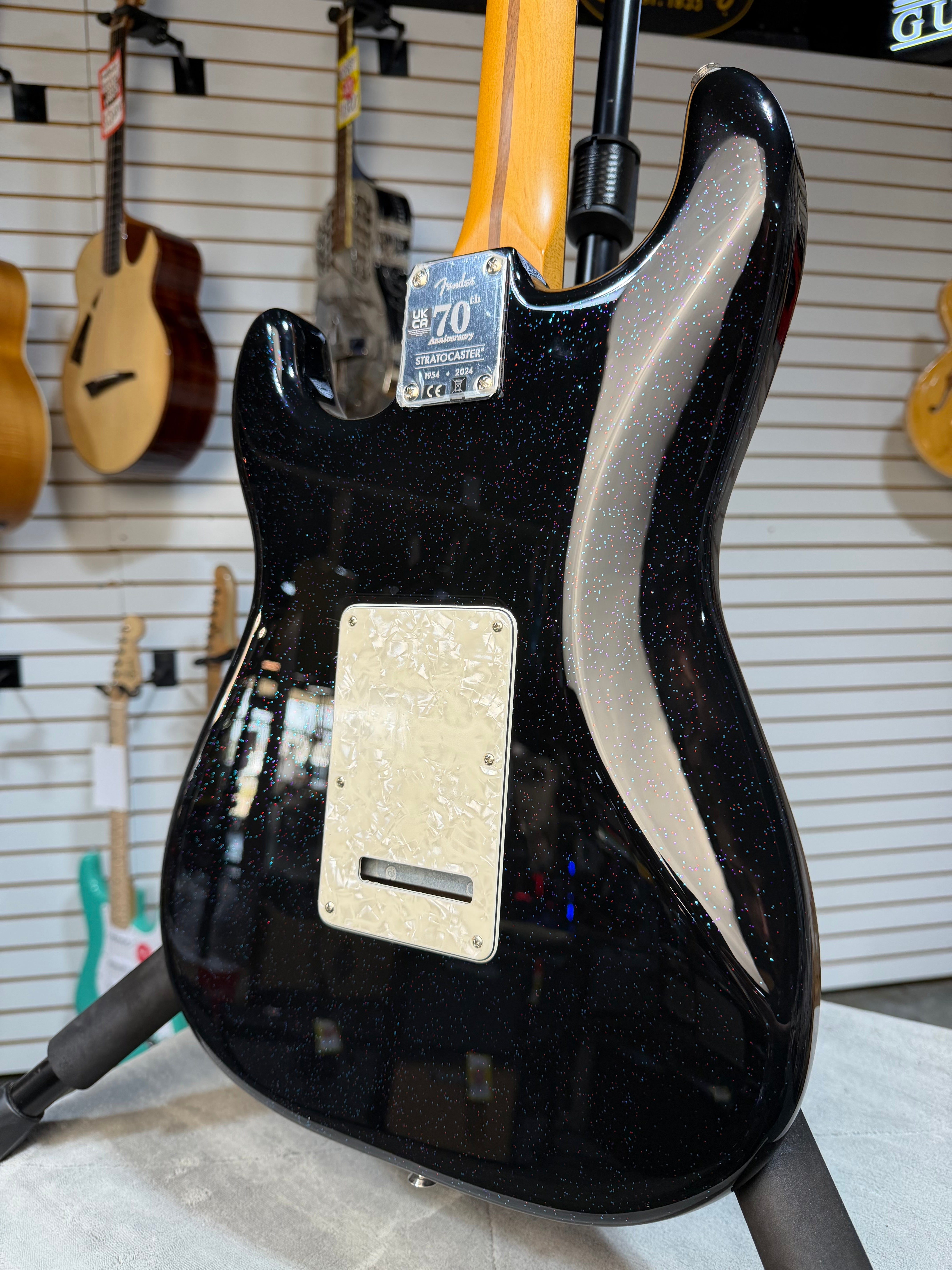 Fender 70th Anniversary Player Stratocaster Nebula Noir