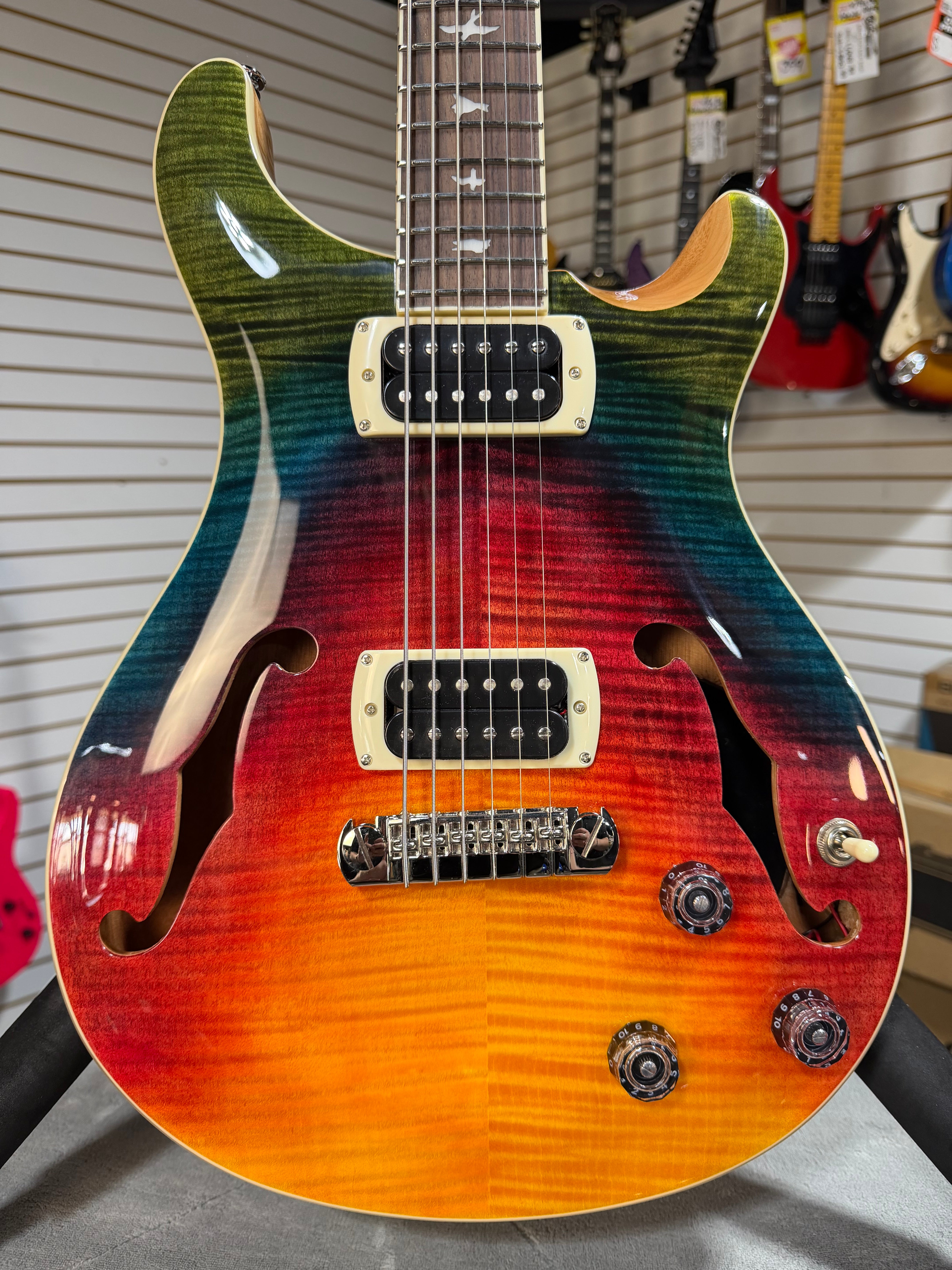 PRS SE Ed Sheeran Signature Hollowbody I Piezo Baritone Kaleidoscope