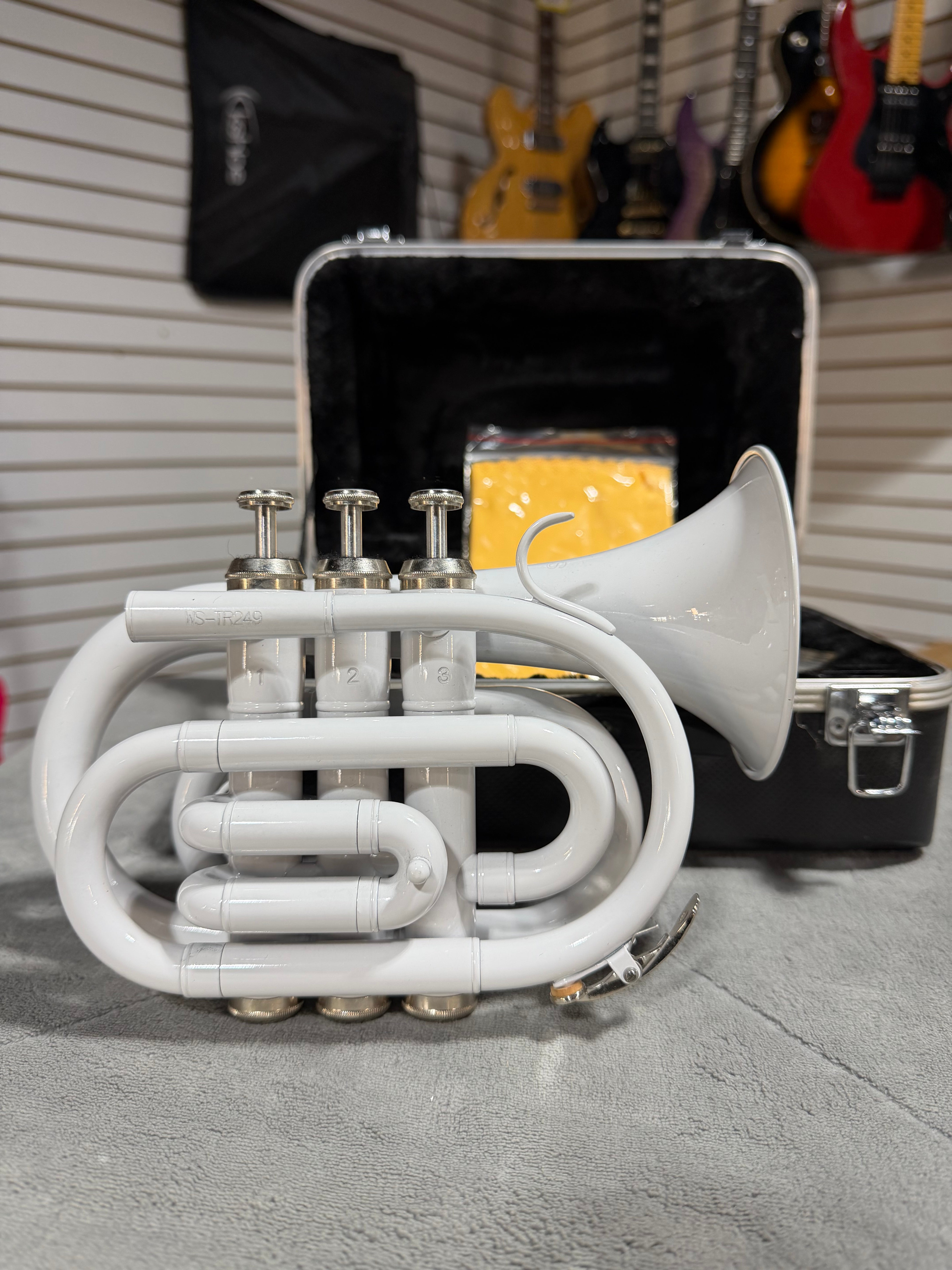 Stagg WS-TR249S ML-Bore, Brass Body Bb Pocket Trumpet