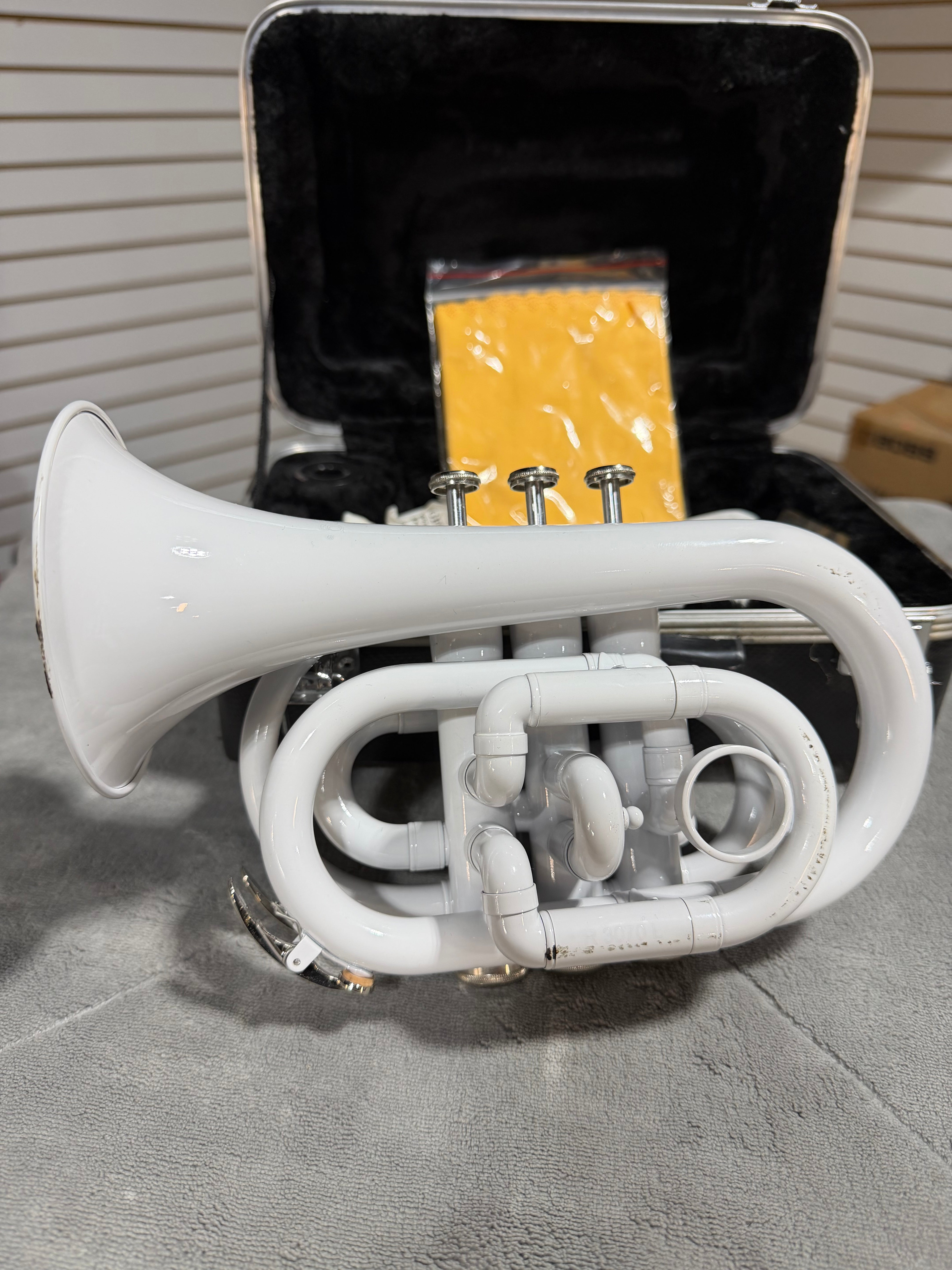 Stagg WS-TR249S ML-Bore, Brass Body Bb Pocket Trumpet