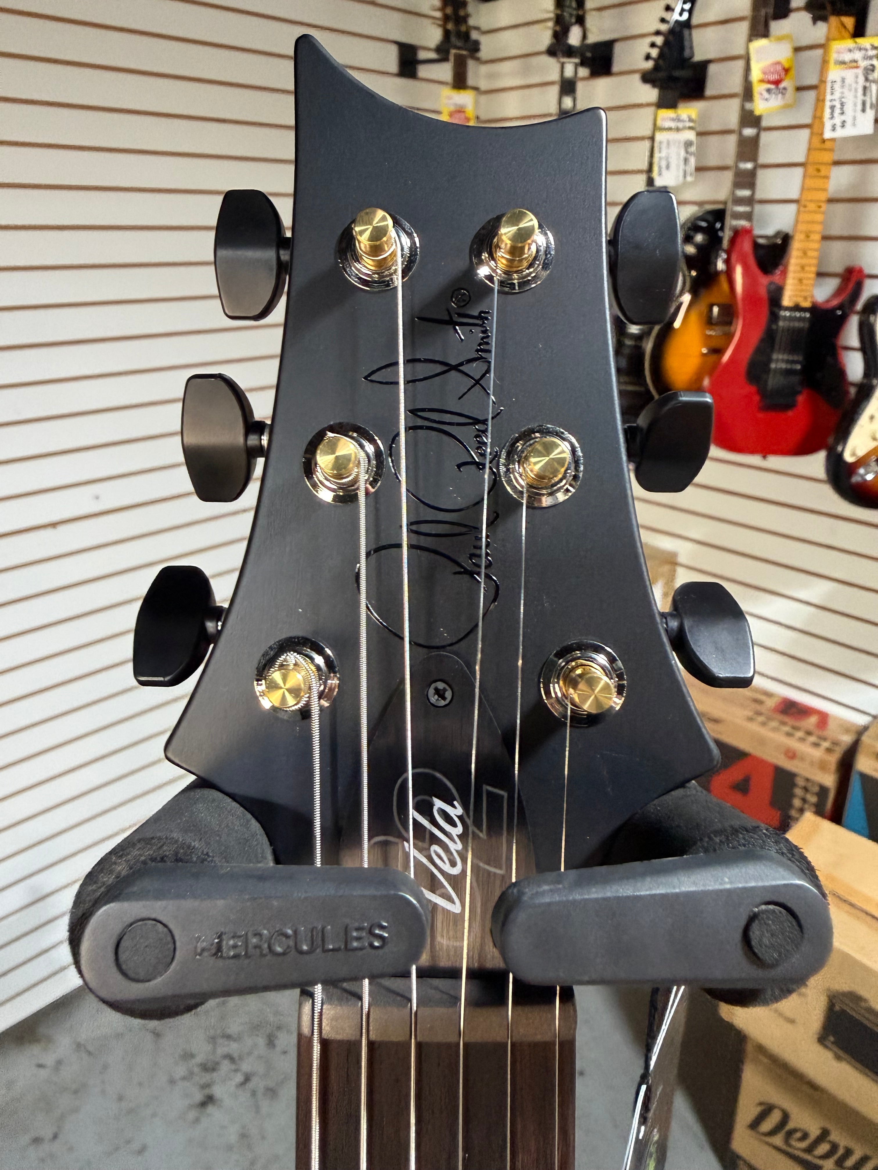 PRS S2 Vela Black Limba Natural Smokeburst