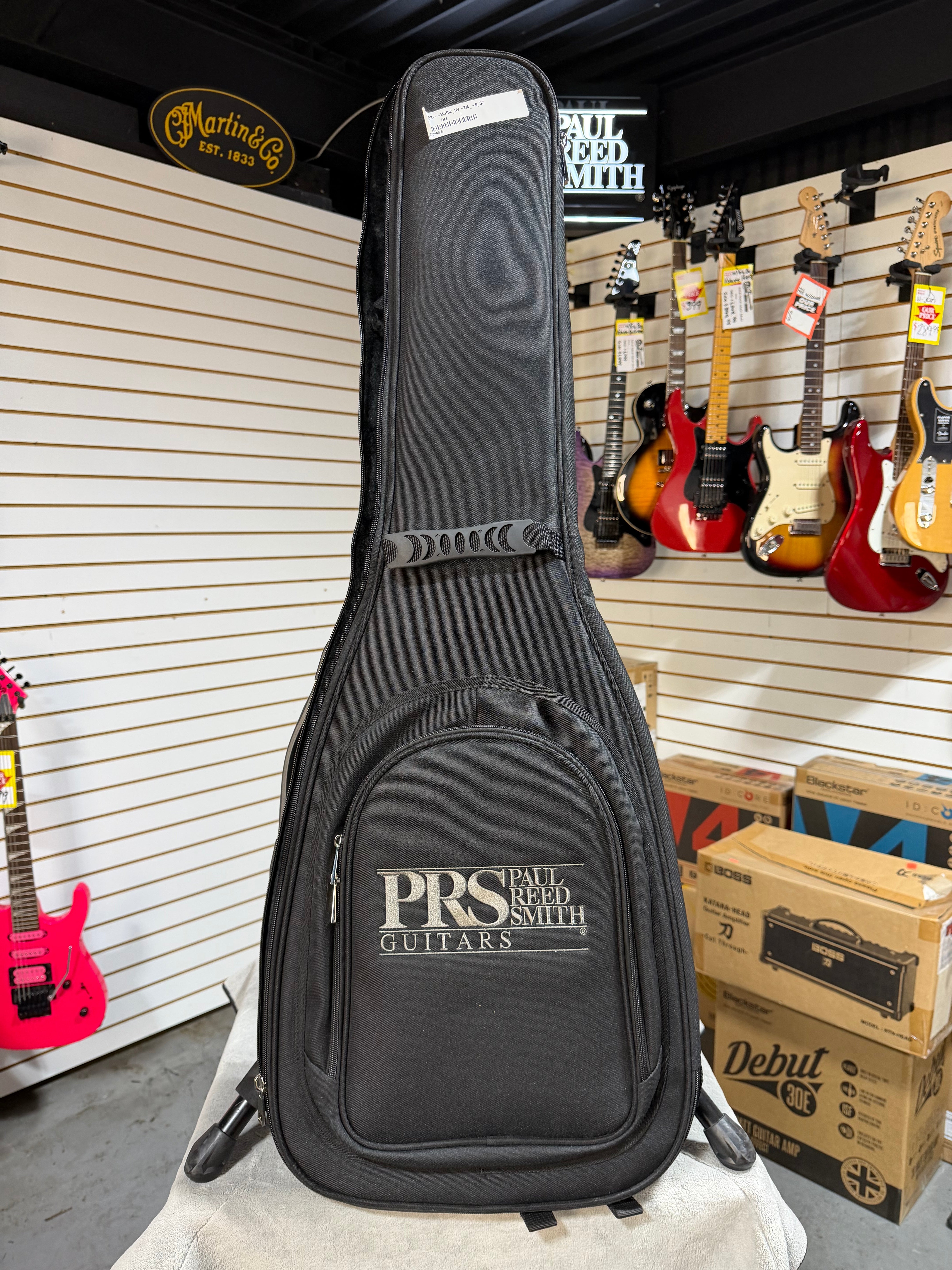 PRS S2 Vela Black Limba Natural Smokeburst