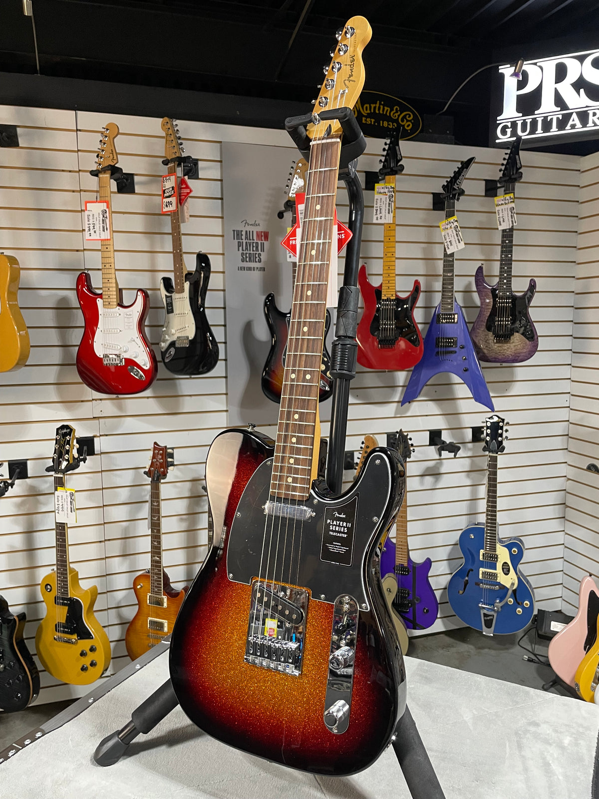 Fender Player II Telecaster Limited-edition Sparkle 3-color Sunburst