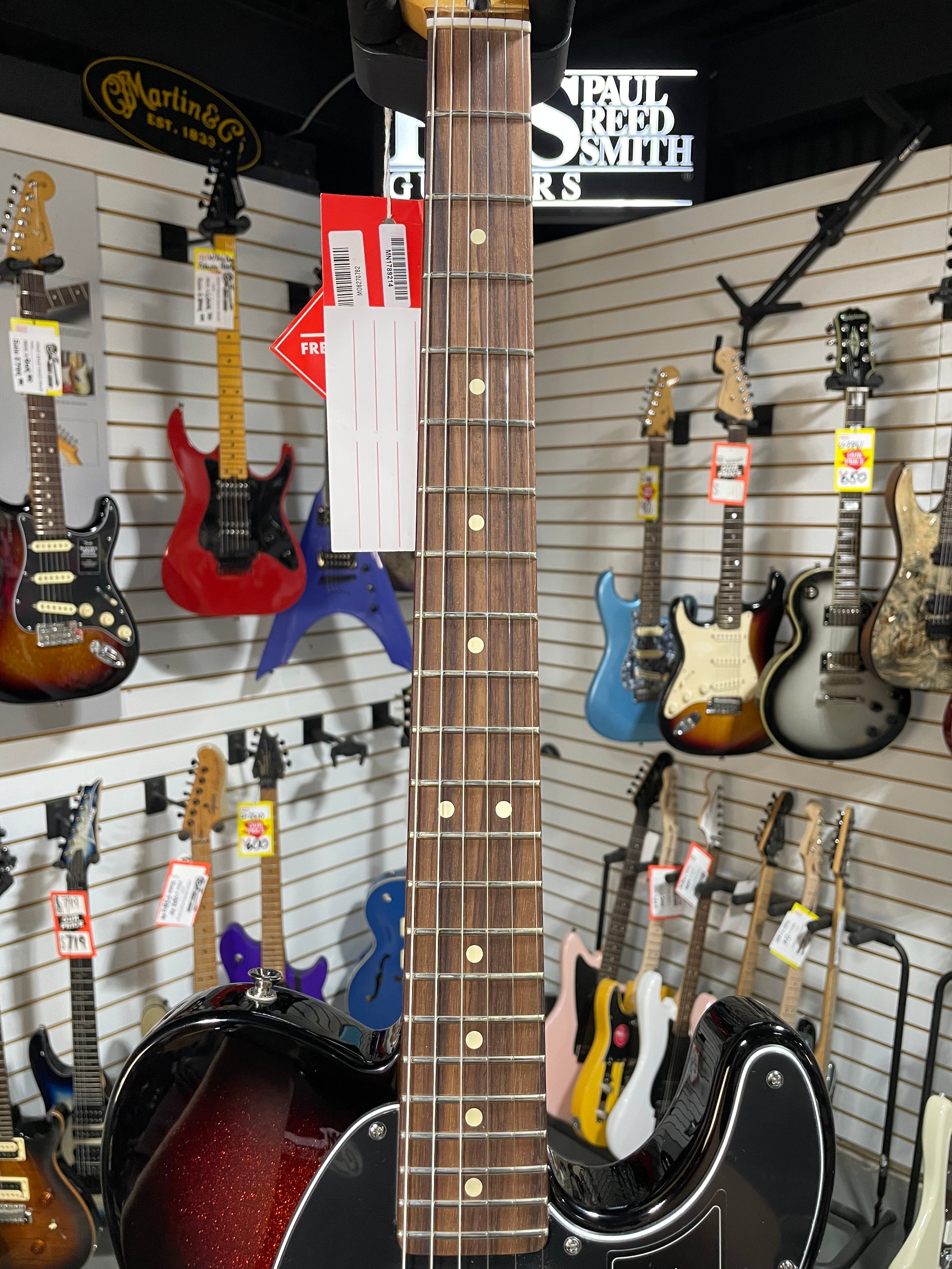 Player II Telecaster Electric Guitar - Limited-edition Sparkle 3-color Sunburst #846 GET PLEK'D!