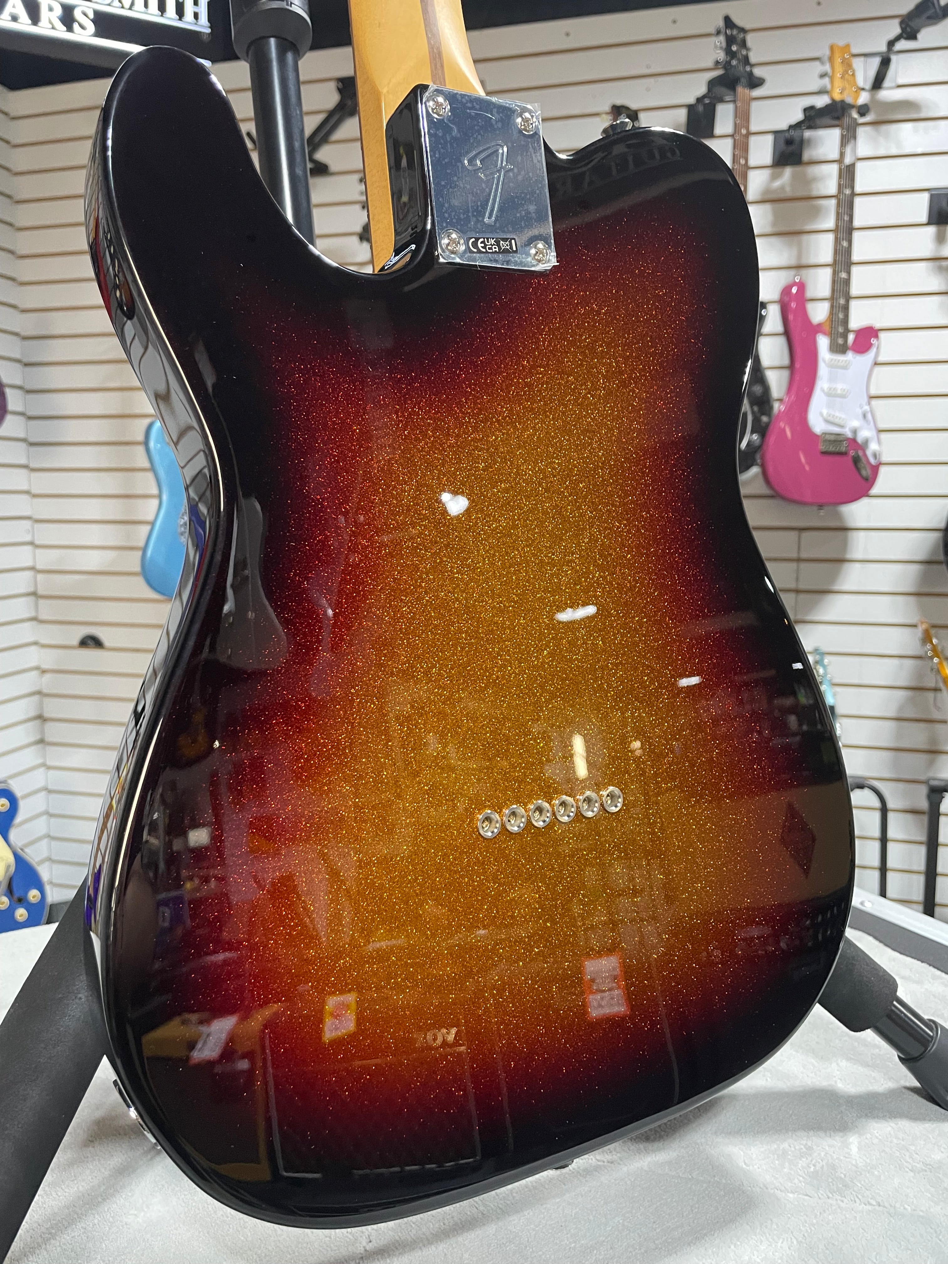 Player II Telecaster Electric Guitar - Limited-edition Sparkle 3-color Sunburst #846 GET PLEK'D!