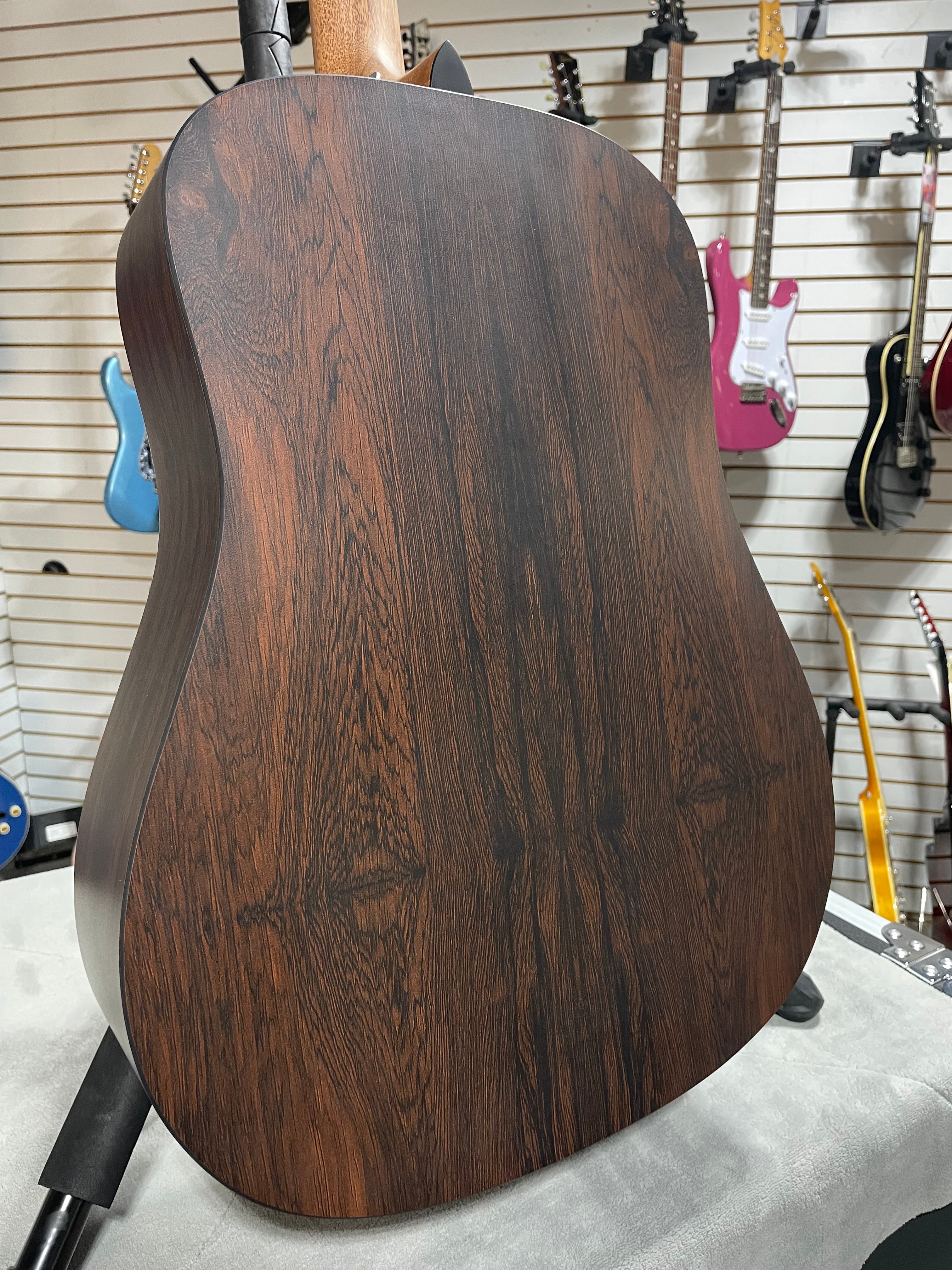 Martin D-X2E Dreadnought Acoustic-Electric Guitar - Brazilian Rosewood Pattern w/Gig Bag & PLEK*D #102