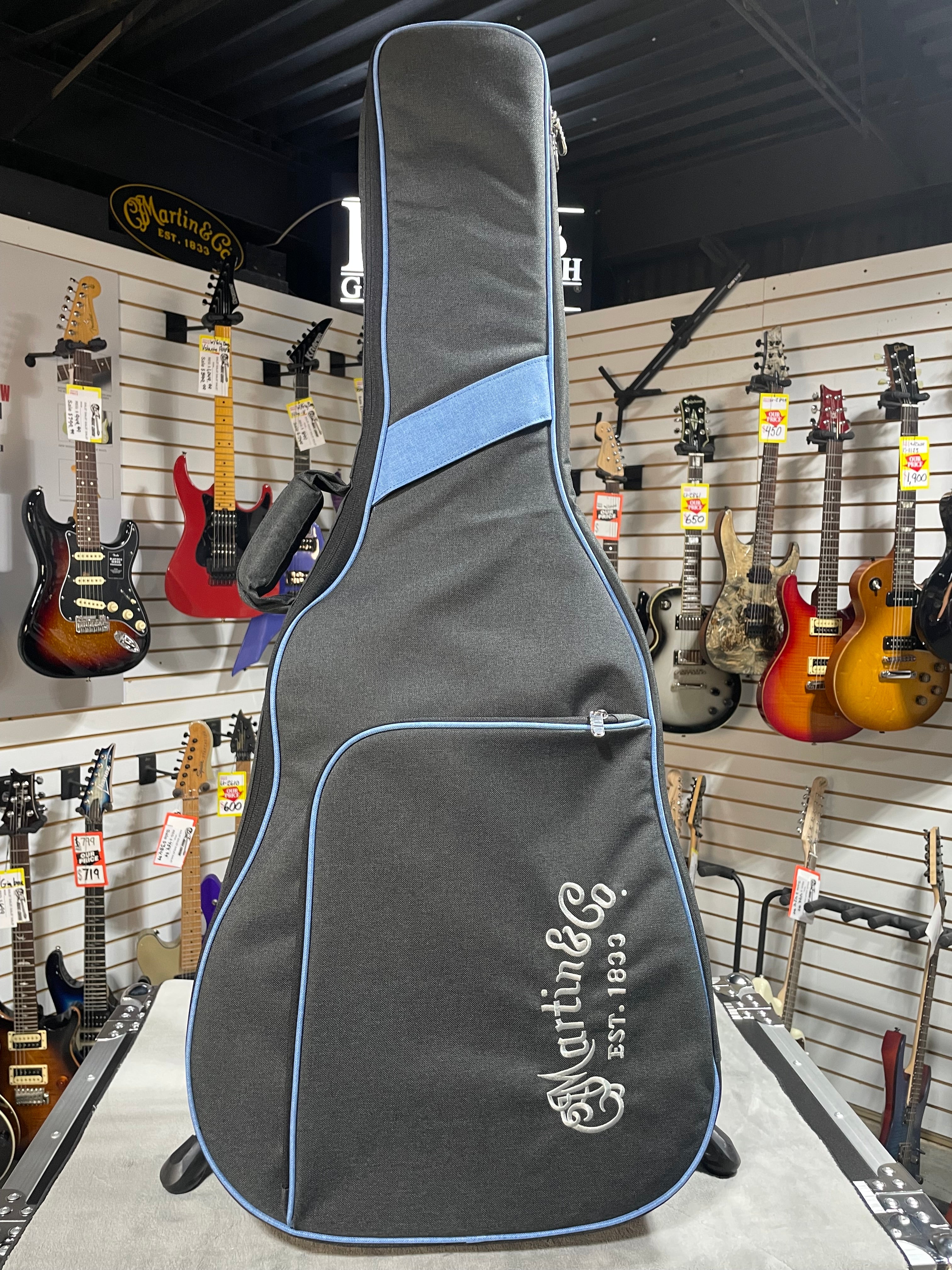 Martin D-X2E Dreadnought Acoustic-Electric Guitar - Brazilian Rosewood Pattern w/Gig Bag & PLEK*D #102