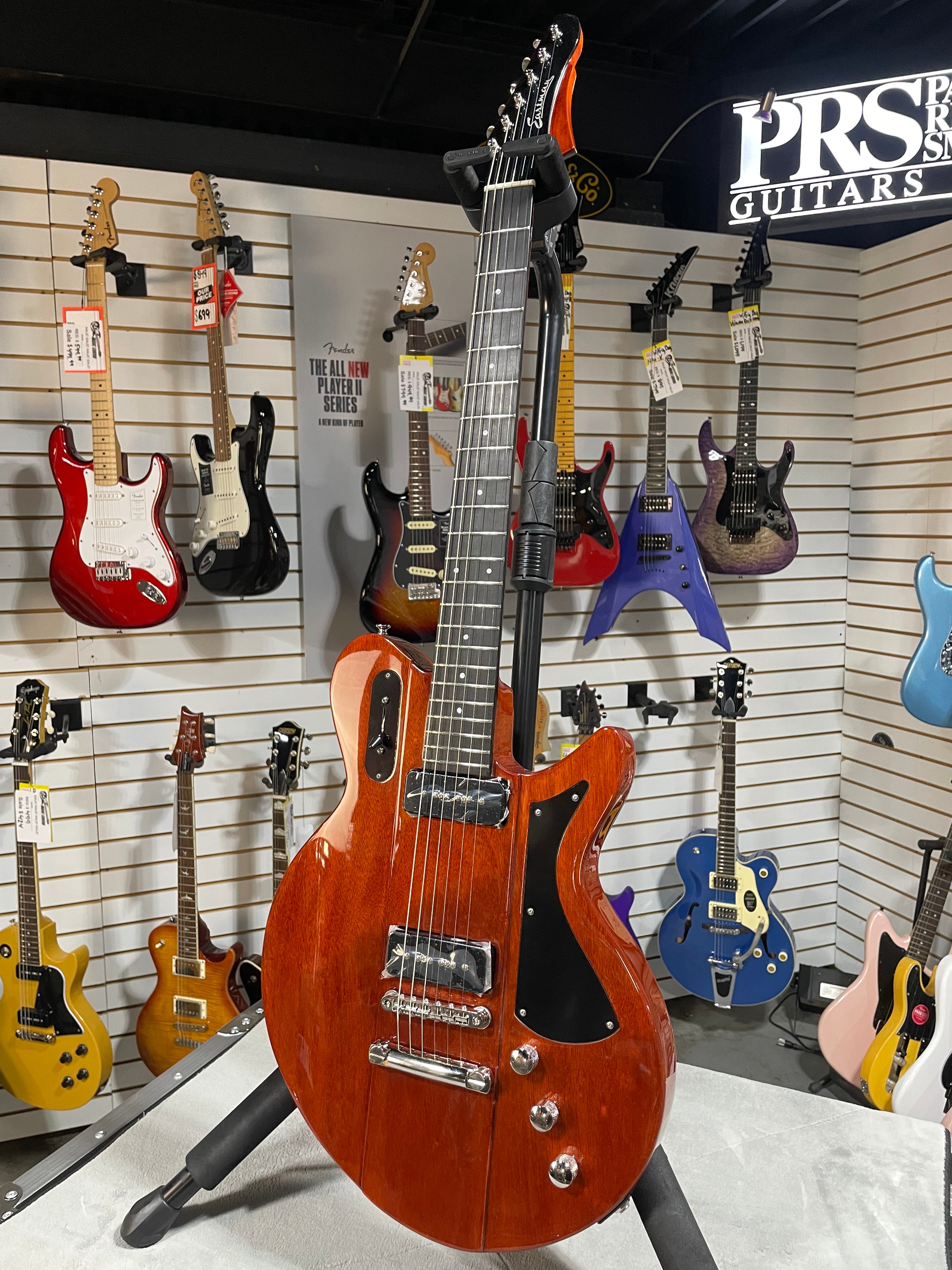 Juliet P-90 Electric Guitar - Vintage Red #275 GET PLEK'D!