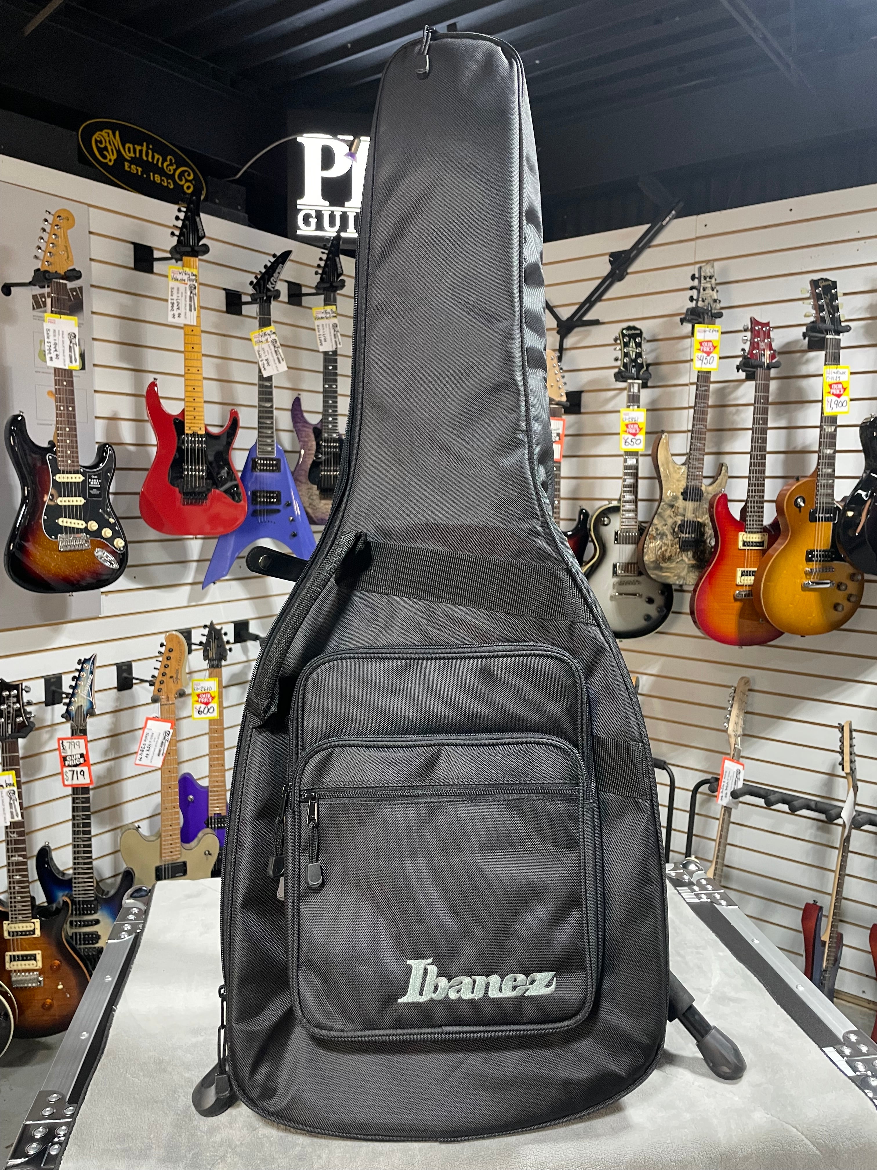 Bass Workshop EHB5MSBSP 5-string Multi-scale Bass Guitar - Midnight Arctic Ocean Matte #997