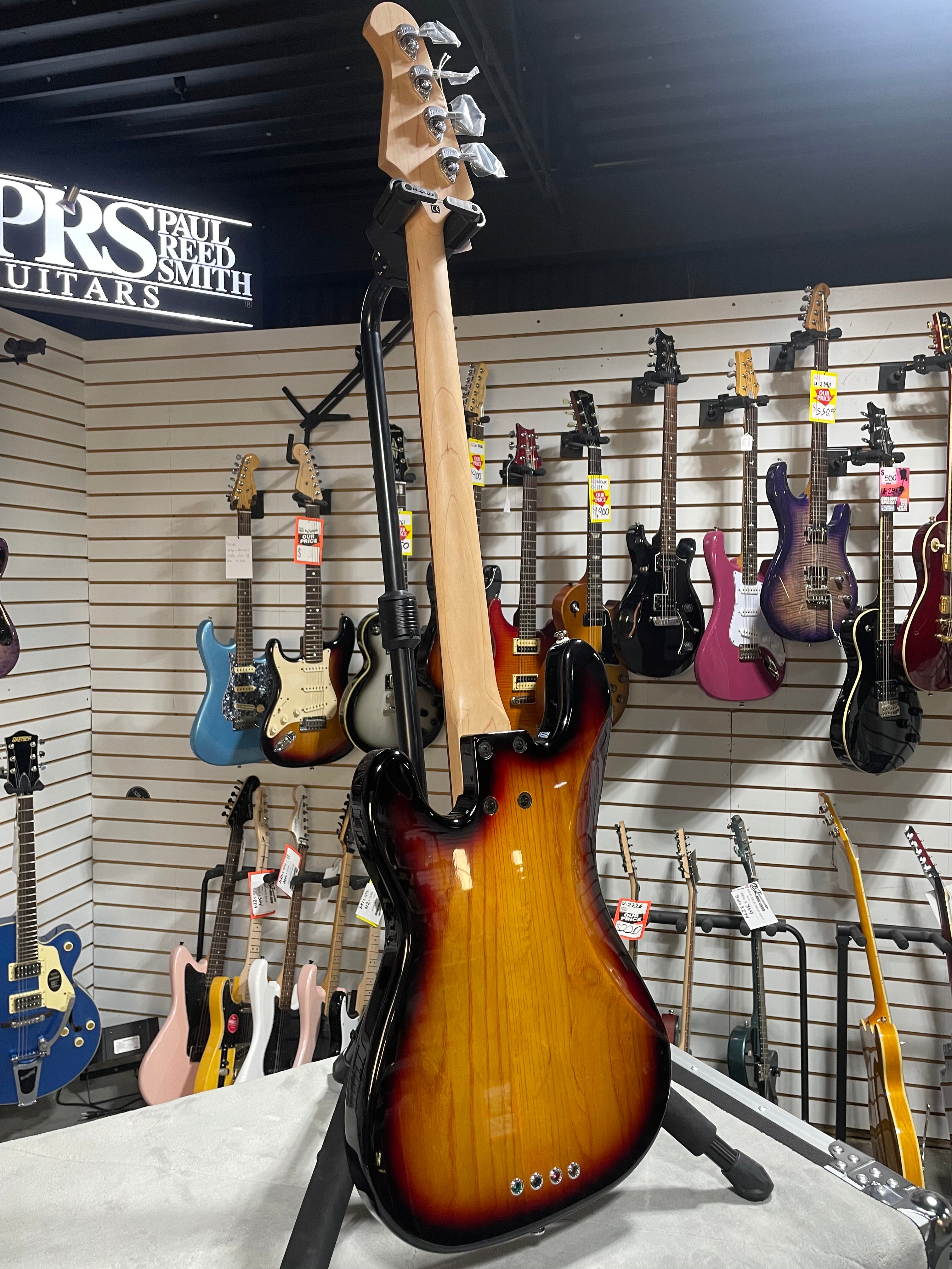 Lakland Skyline P style Vintage Bass 3 Tone Sunburst