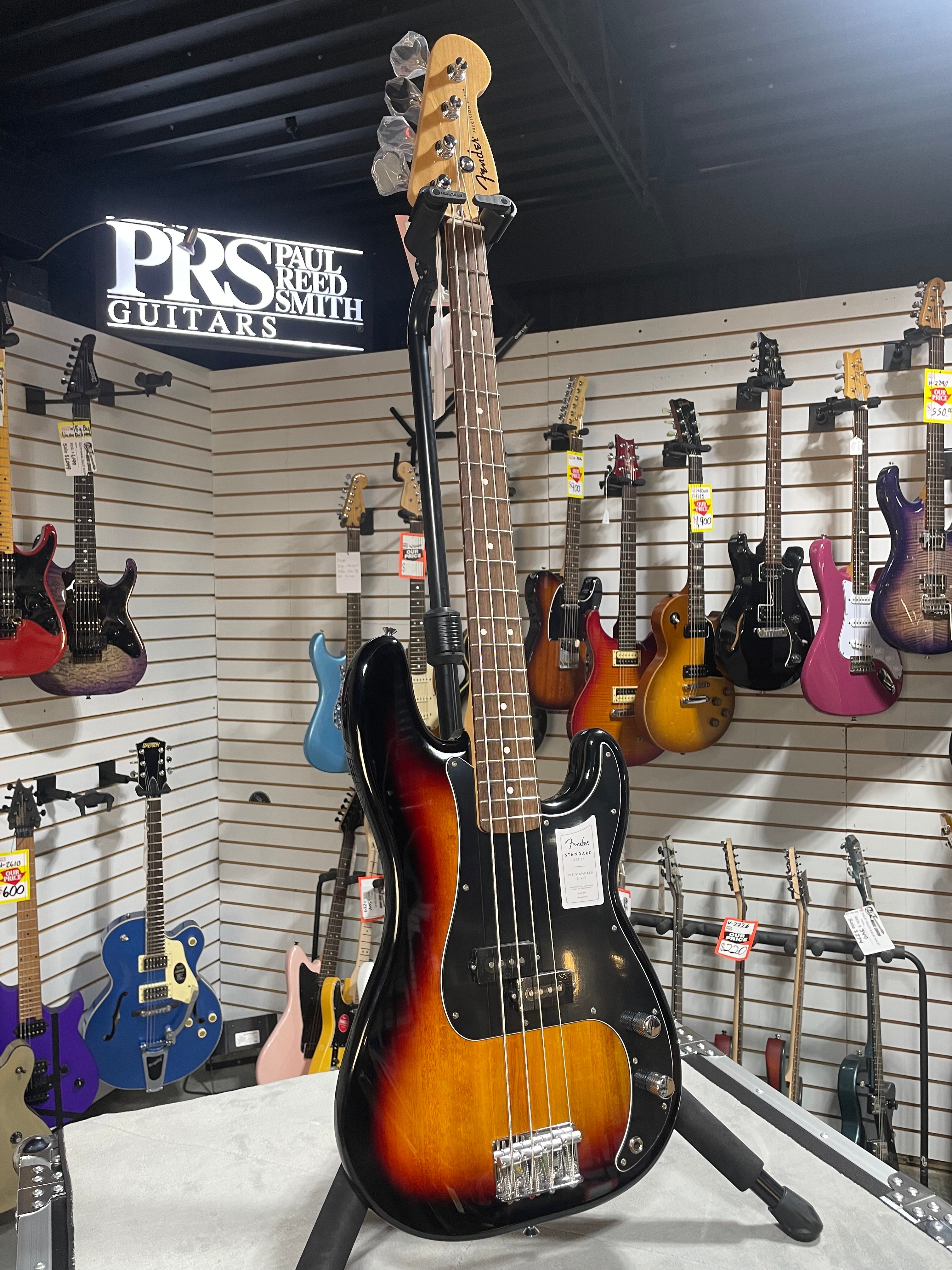 Standard Precision Bass - 3-color Sunburst, Laurel Fingerboard #796 GET PLEK'D!