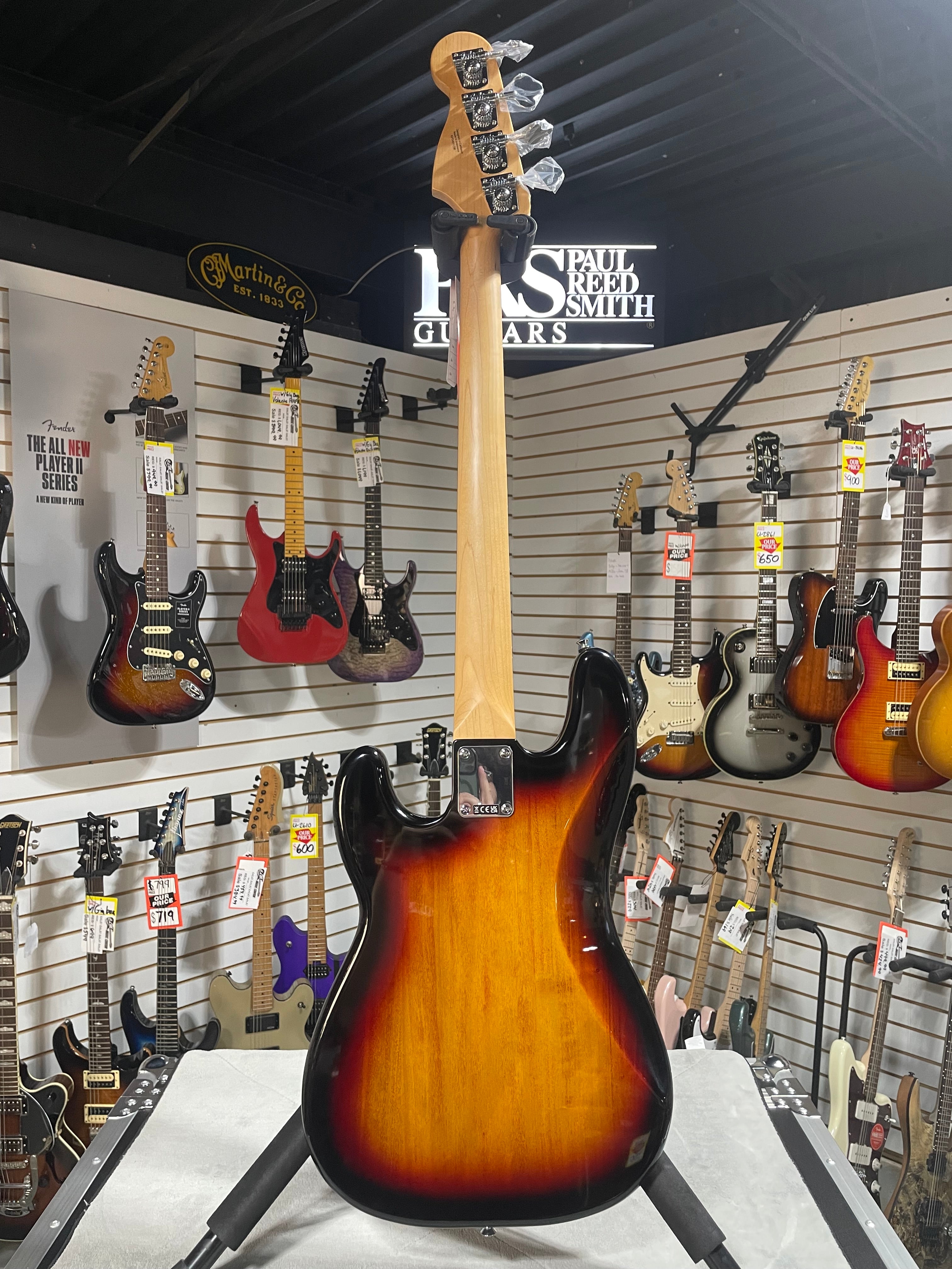 Standard Precision Bass - 3-color Sunburst, Laurel Fingerboard #796 GET PLEK'D!
