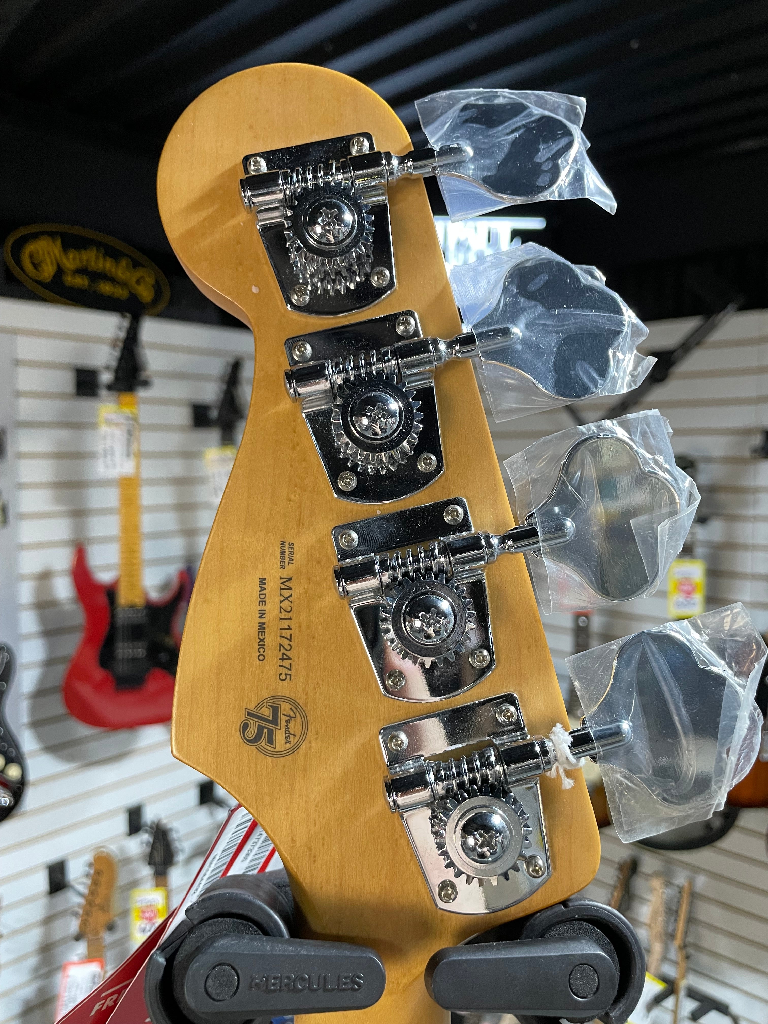 Player Plus Active Jazz Bass - 3-Tone Sunburst w/Pau Ferro Fretboard #475 GET PLEK'D!