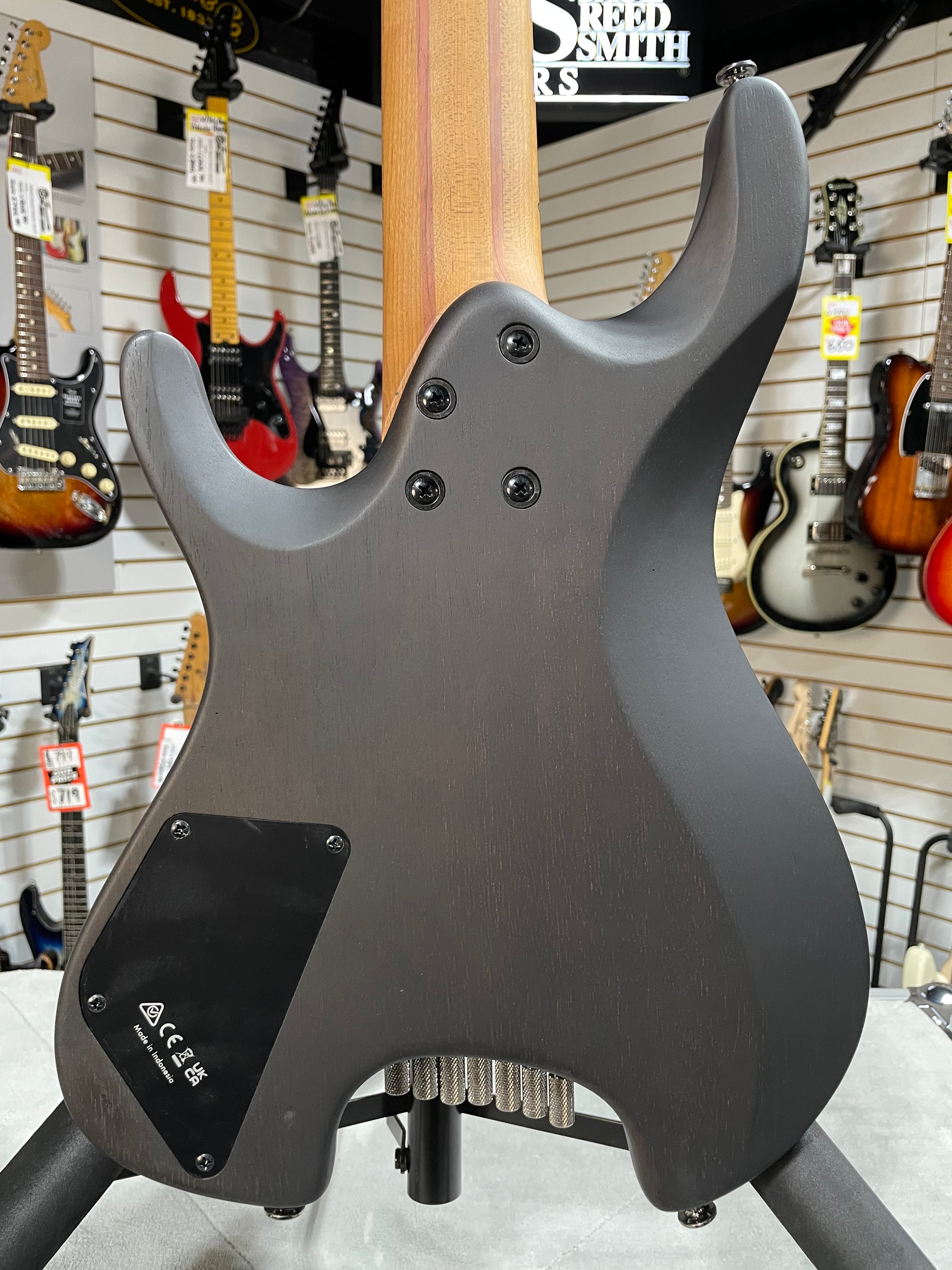 QX527PB 7-string Electric Guitar - Antique Brown Stain #144