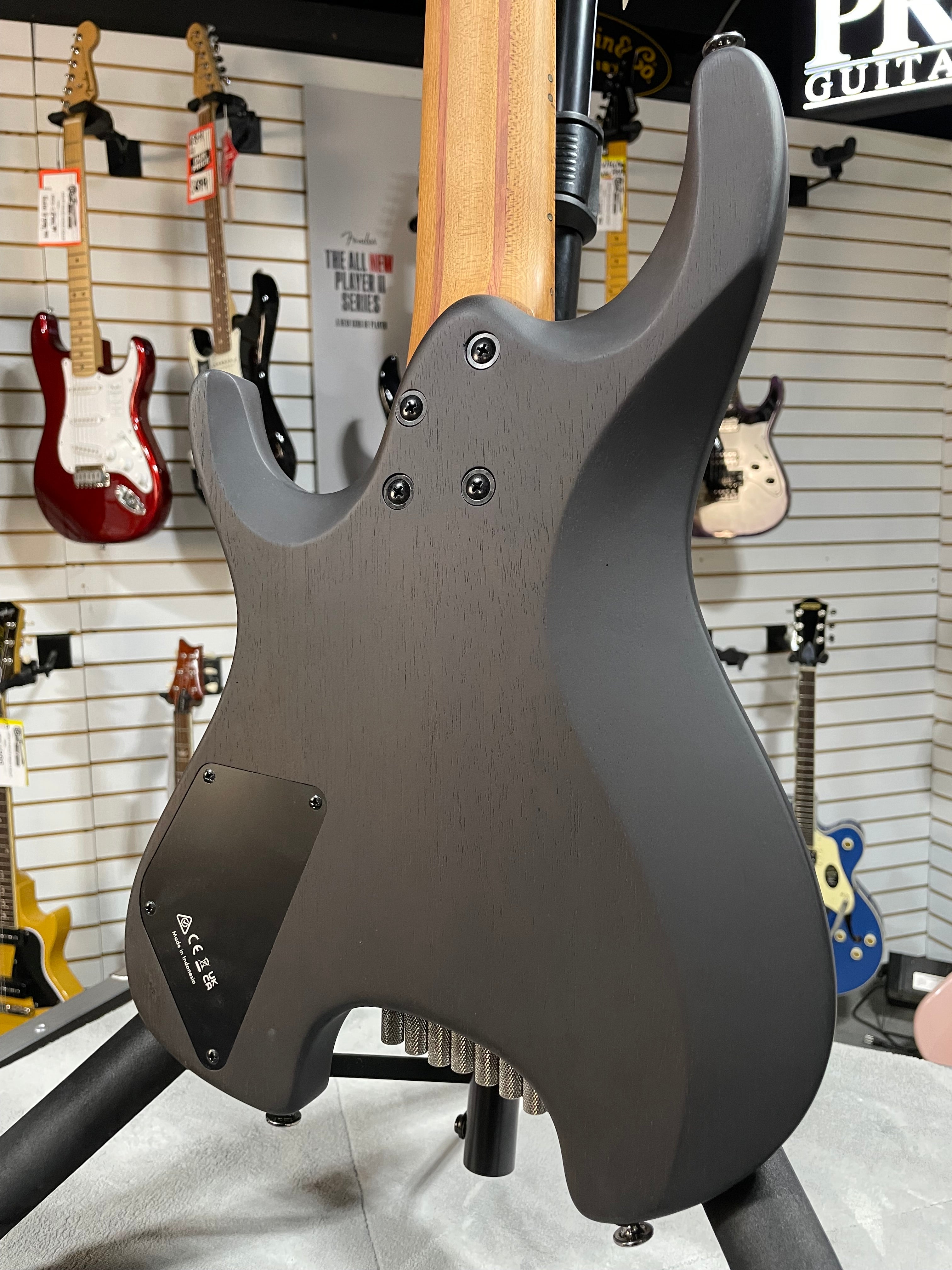 QX527PB 7-string Electric Guitar - Antique Brown Stain #144