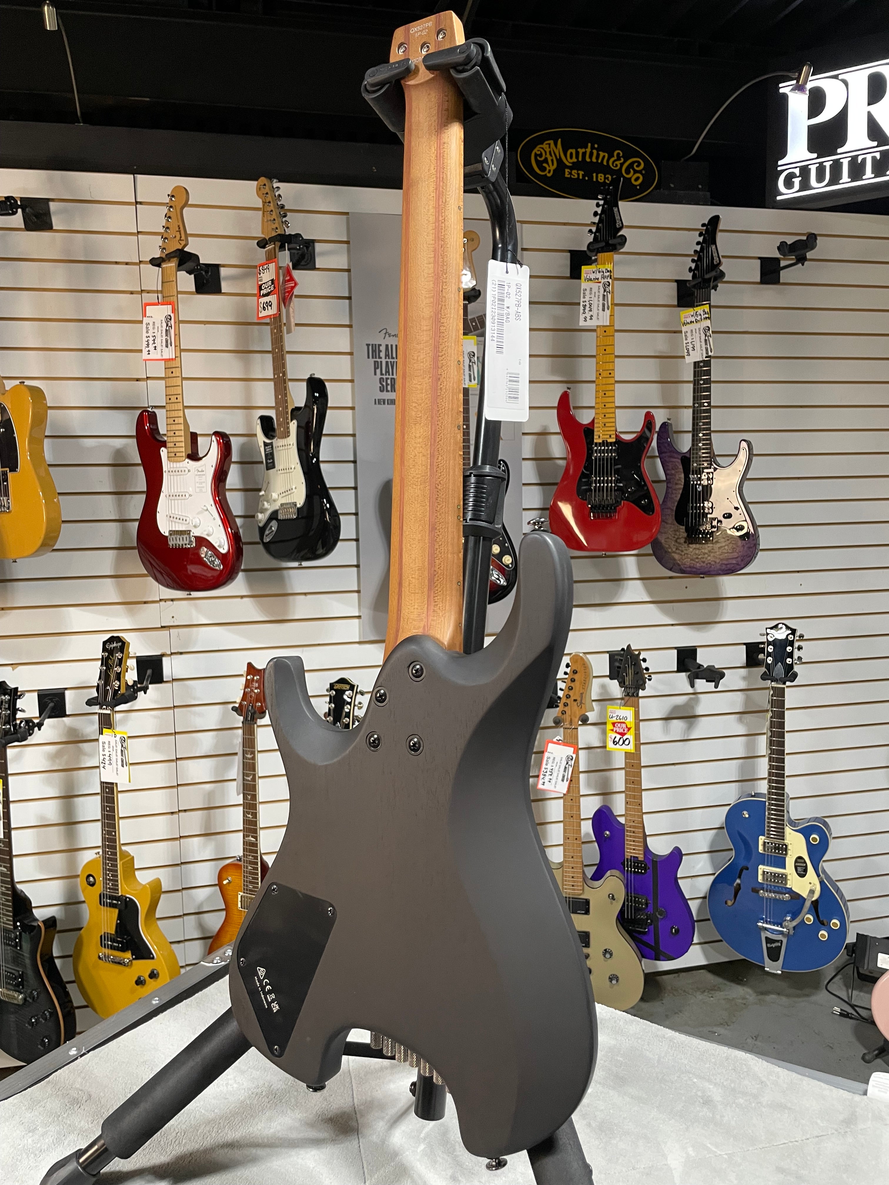 QX527PB 7-string Electric Guitar - Antique Brown Stain #144