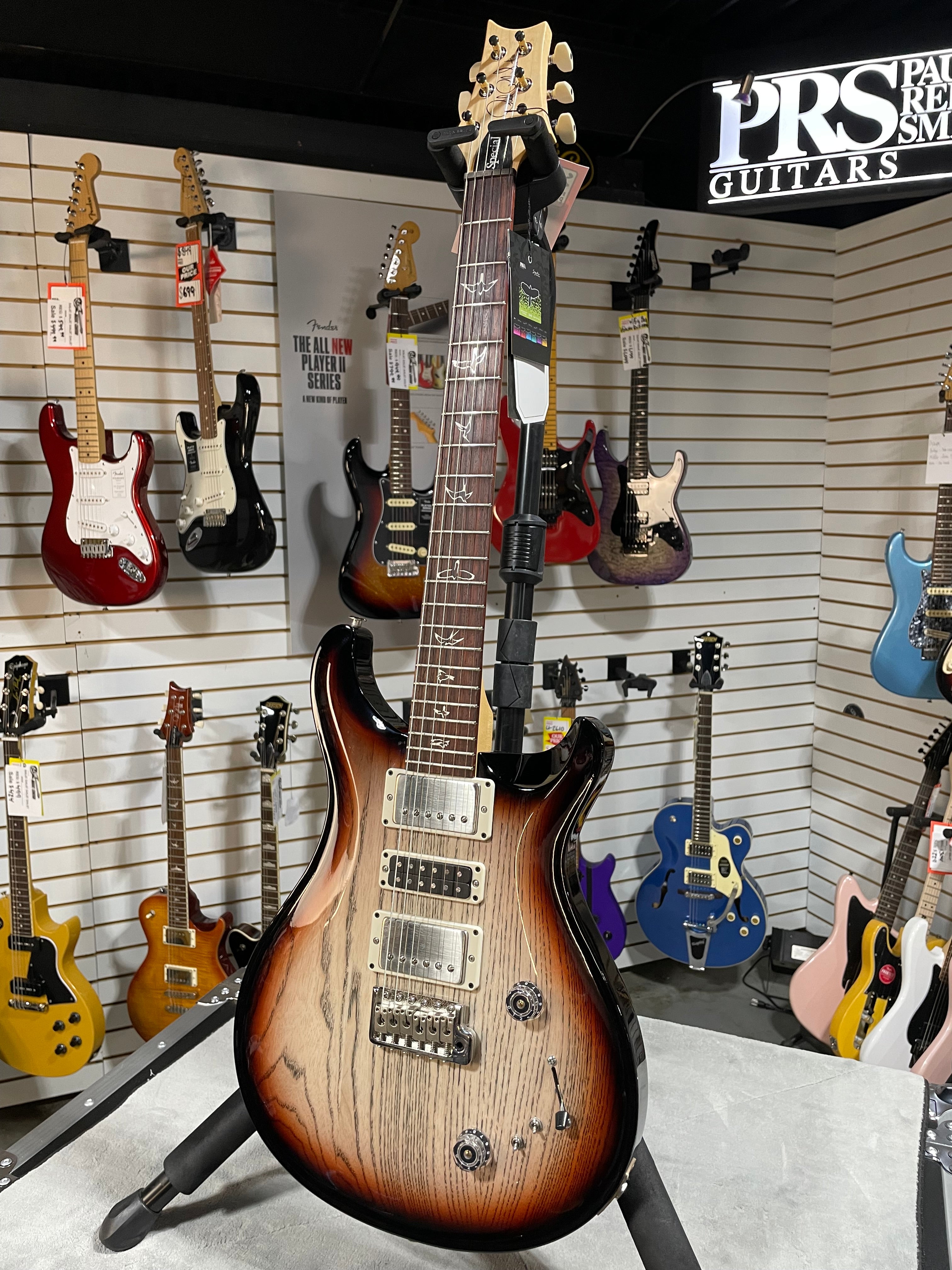 Swamp Ash Special Electric Guitar - Jasper Smokeburst with Rosewood Fingerboard #321 GET PLEK'D!