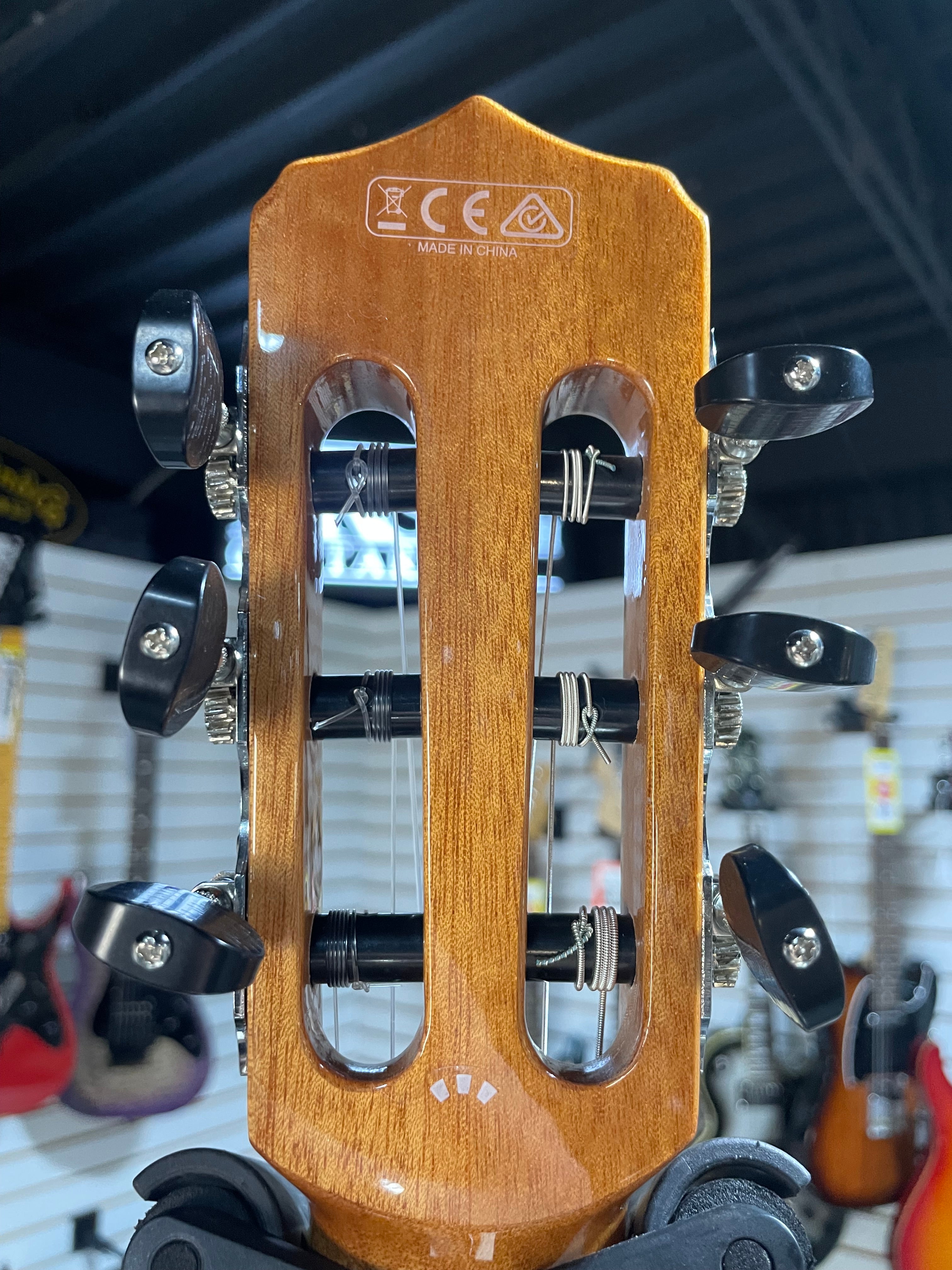 Fusion 12 Exotic Top Nylon-string Acoustic-electric Guitar - White Sands #098 GET PLEK'D!