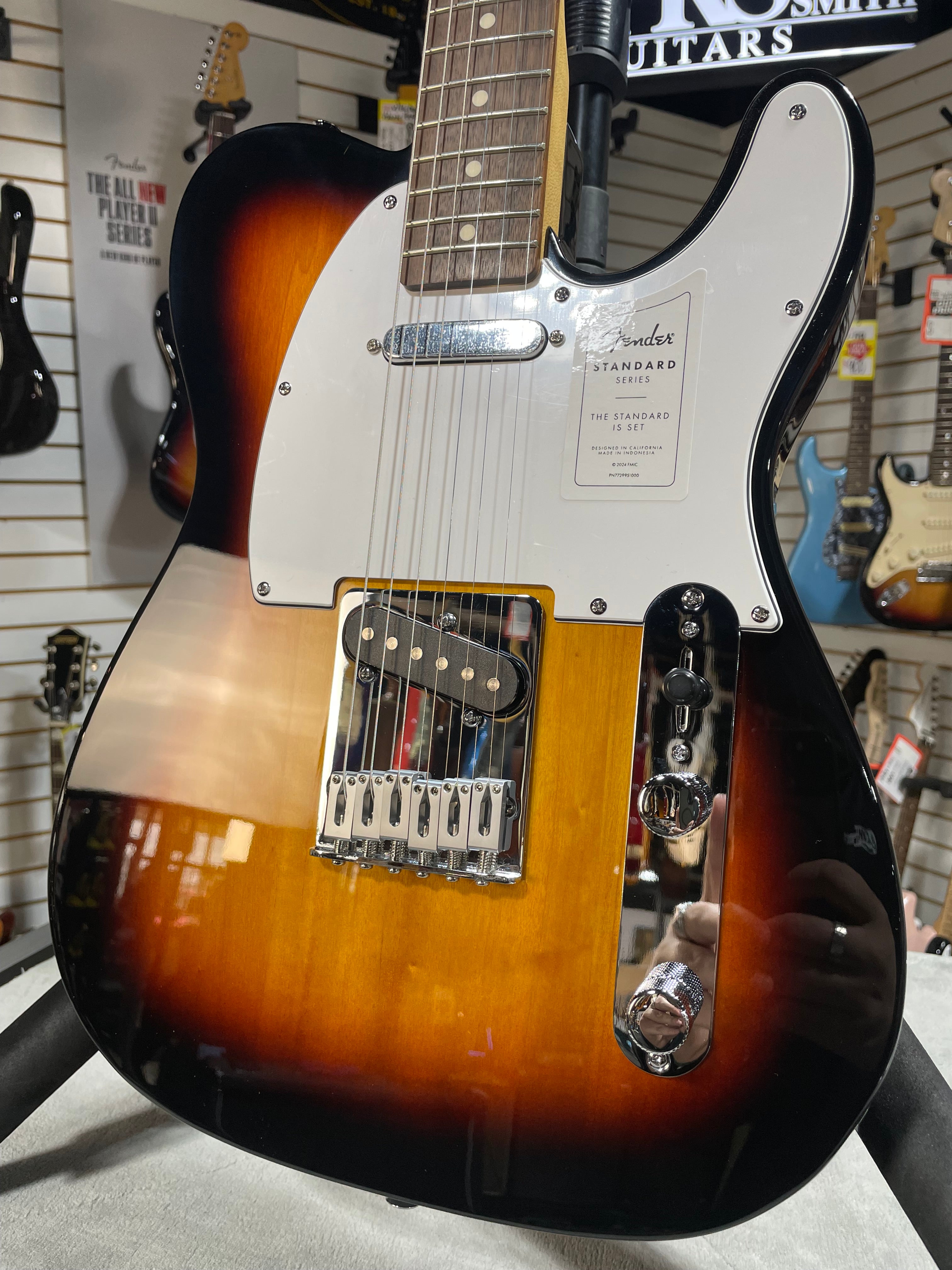 Standard Telecaster Electric Guitar - 3-color Sunburst #196 GET PLEK'D!