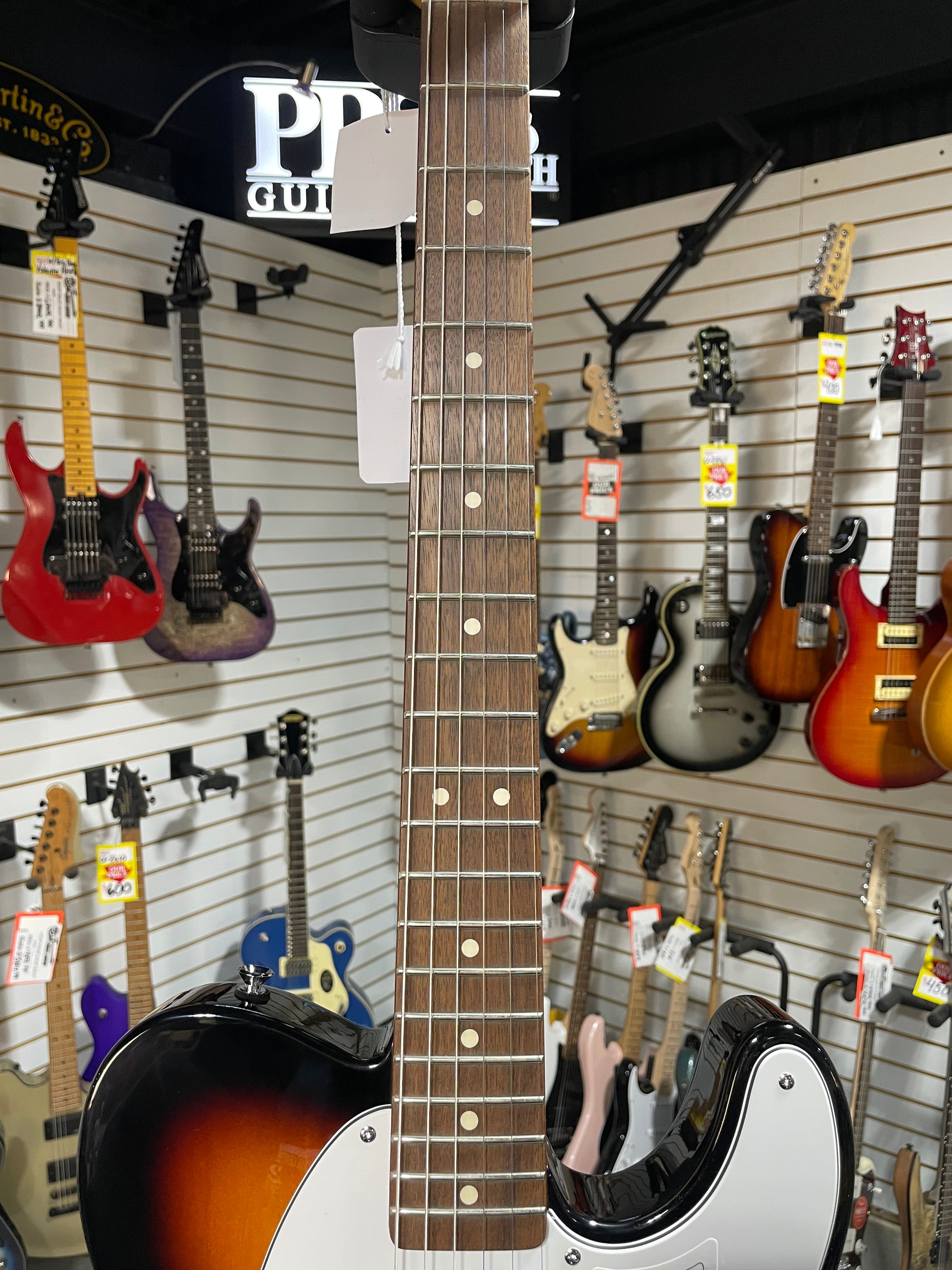 Standard Telecaster Electric Guitar - 3-color Sunburst #196 GET PLEK'D!