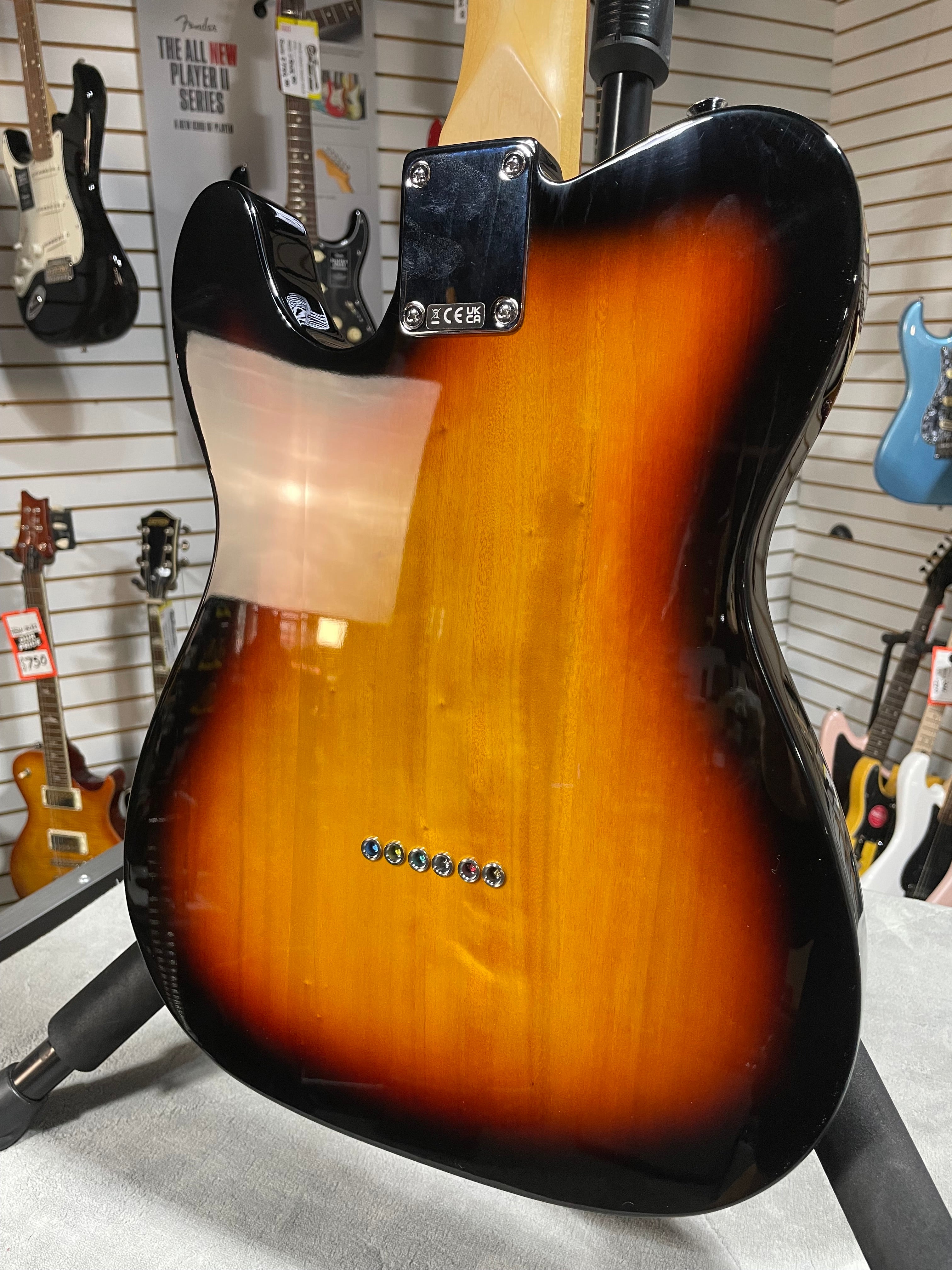 Standard Telecaster Electric Guitar - 3-color Sunburst #196 GET PLEK'D!