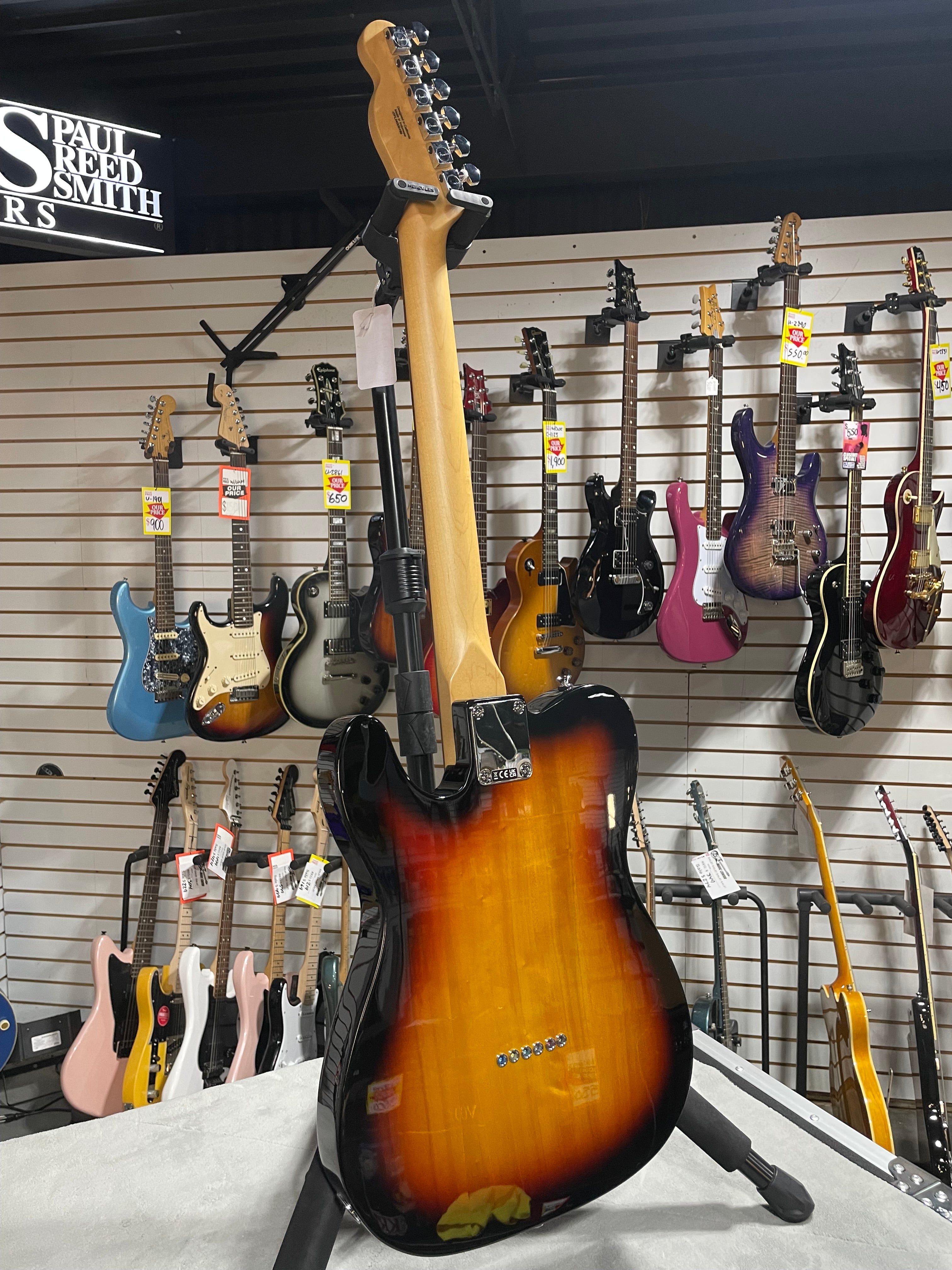 Standard Telecaster Electric Guitar - 3-color Sunburst #196 GET PLEK'D!