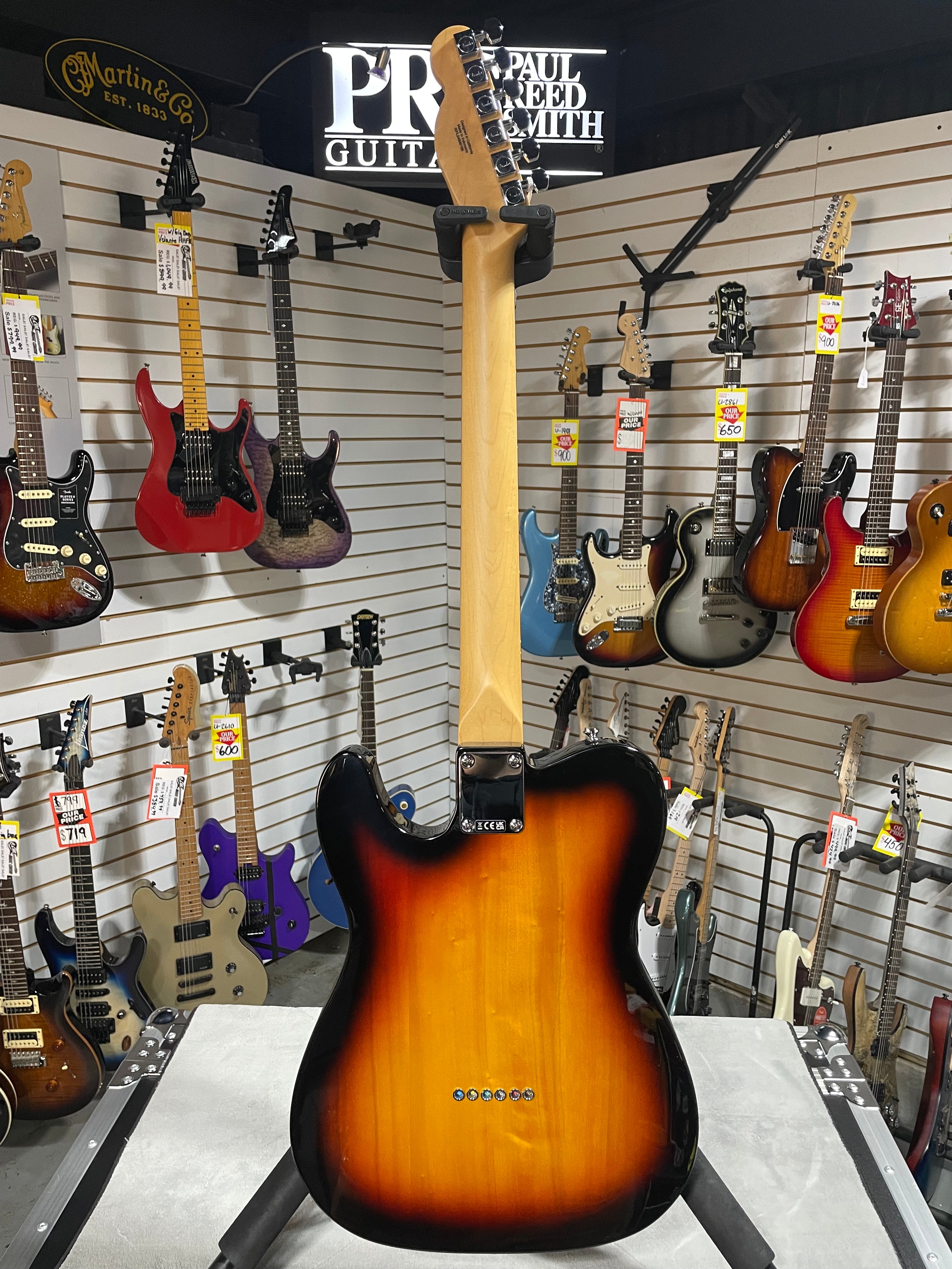 Standard Telecaster Electric Guitar - 3-color Sunburst #196 GET PLEK'D!