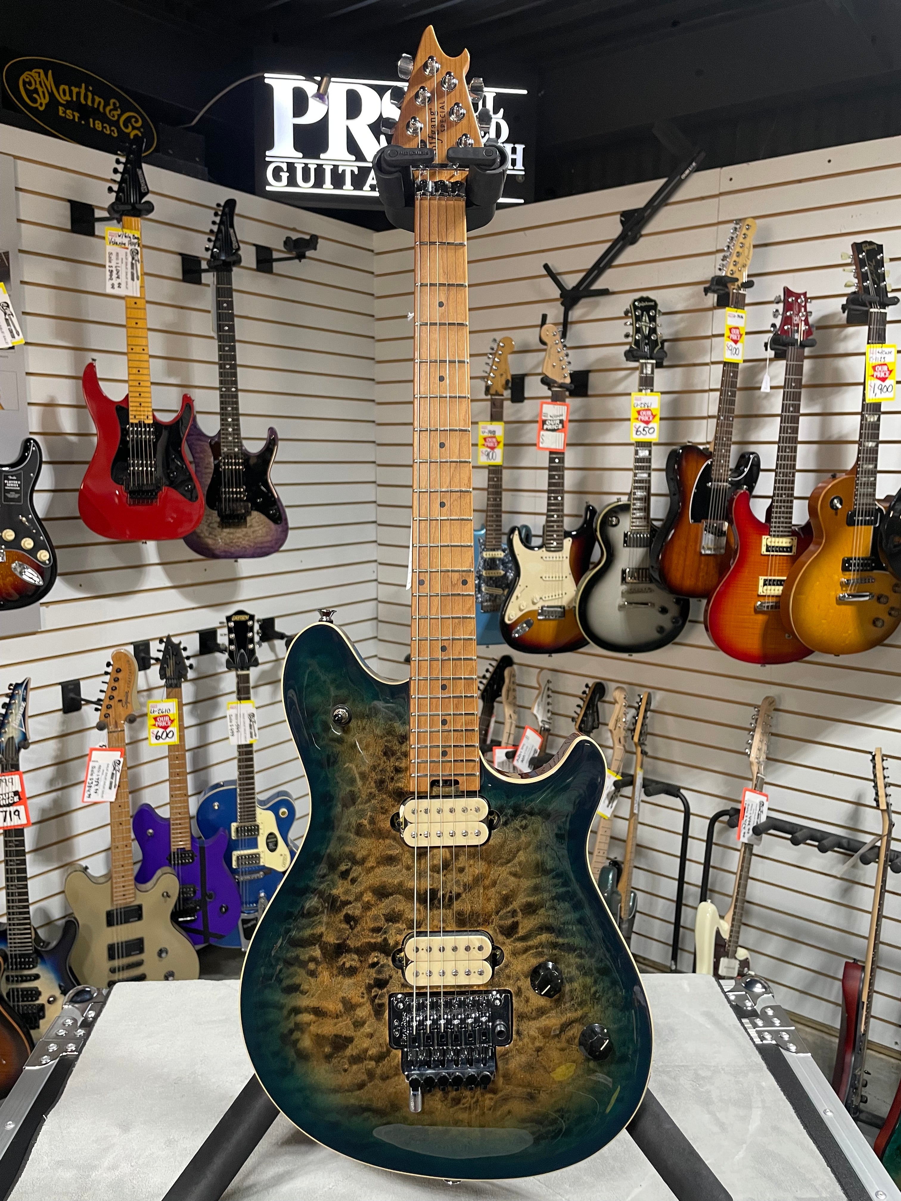 Wolfgang Special QM Electric Guitar - Indigo Burst #72M GET PLEK'D!